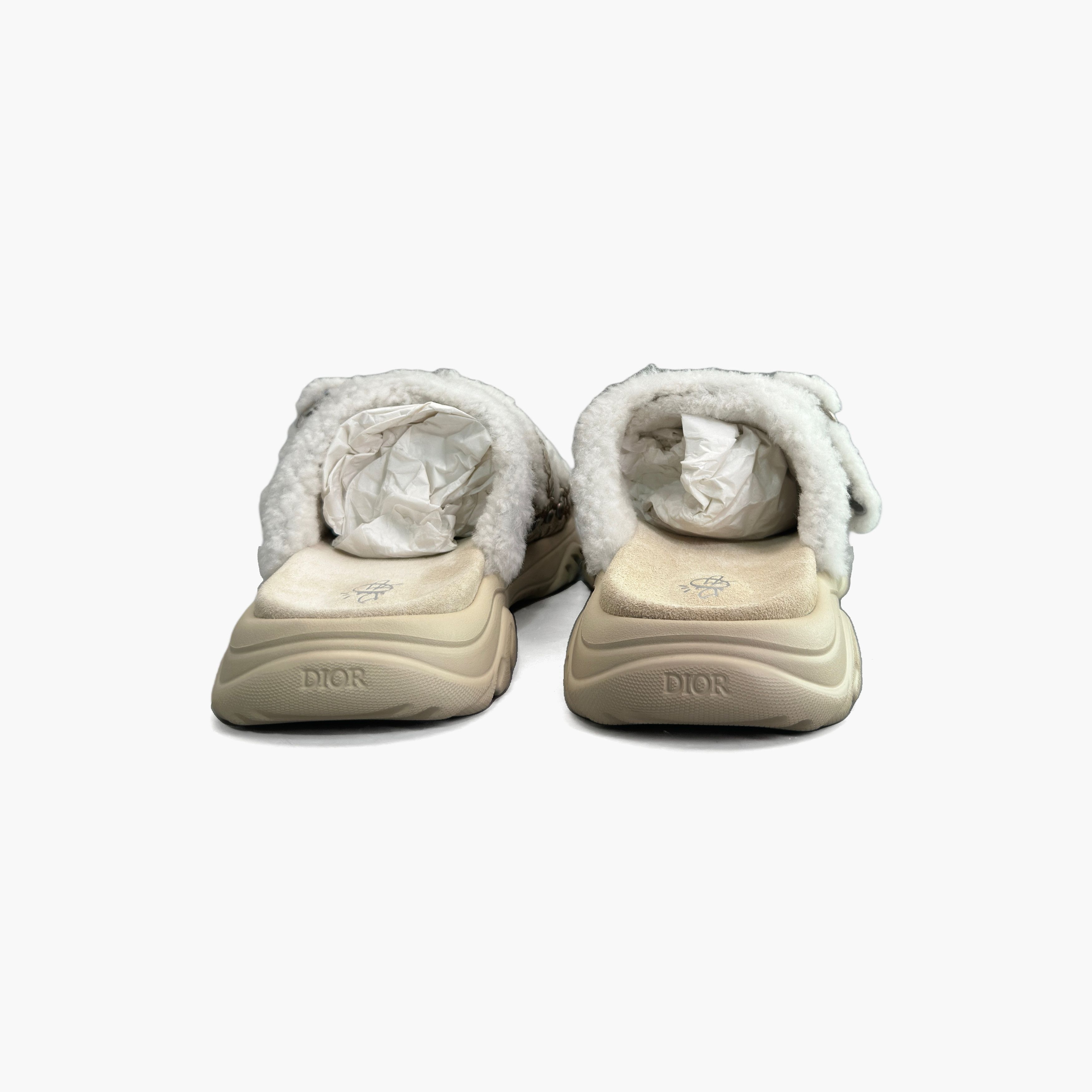 Dior Dior Oblique Shearling Sandals US 9 Size US 9 / EU 42 - 6 Thumbnail