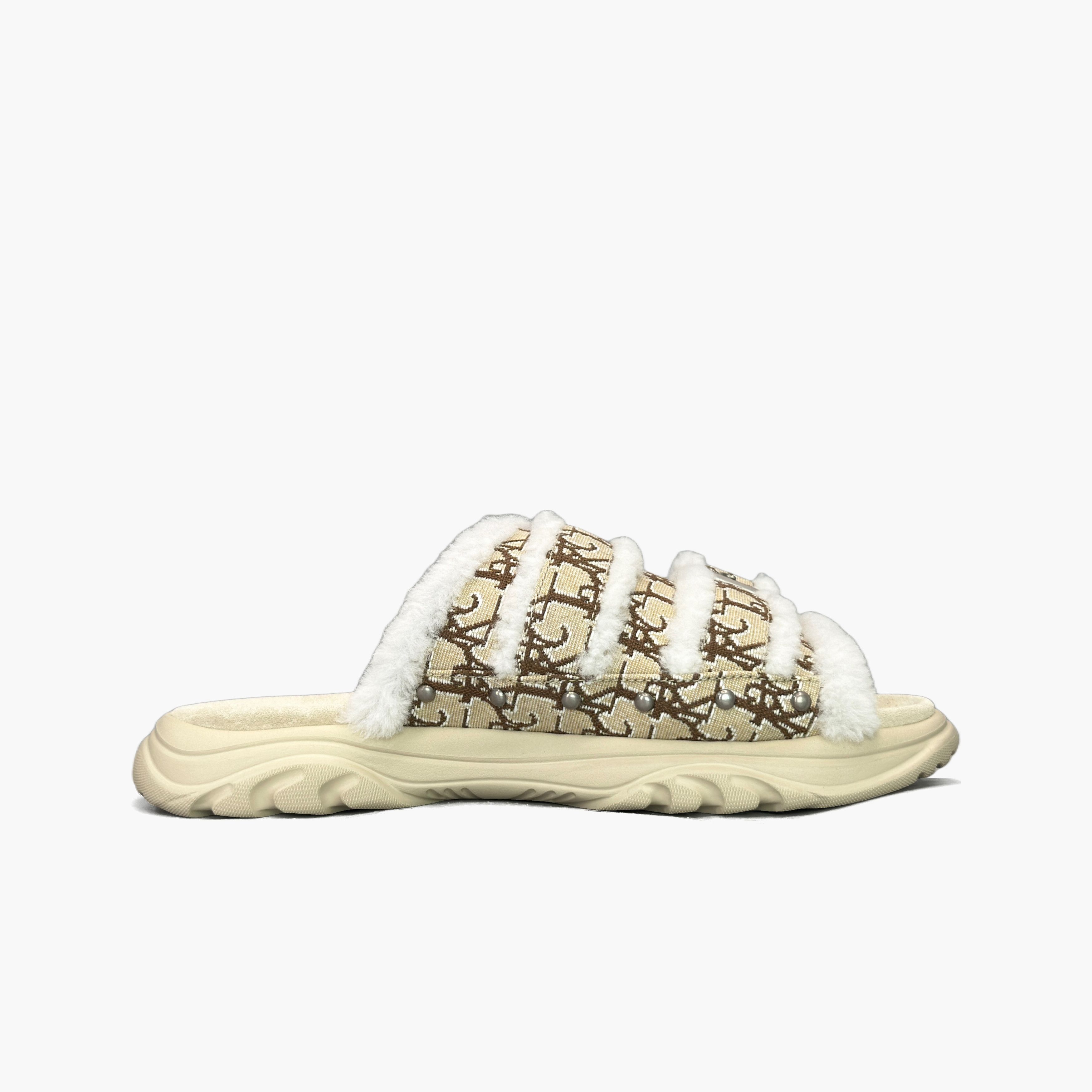 Dior Dior Oblique Shearling Sandals US 9 Size US 9 / EU 42 - 2 Thumbnail