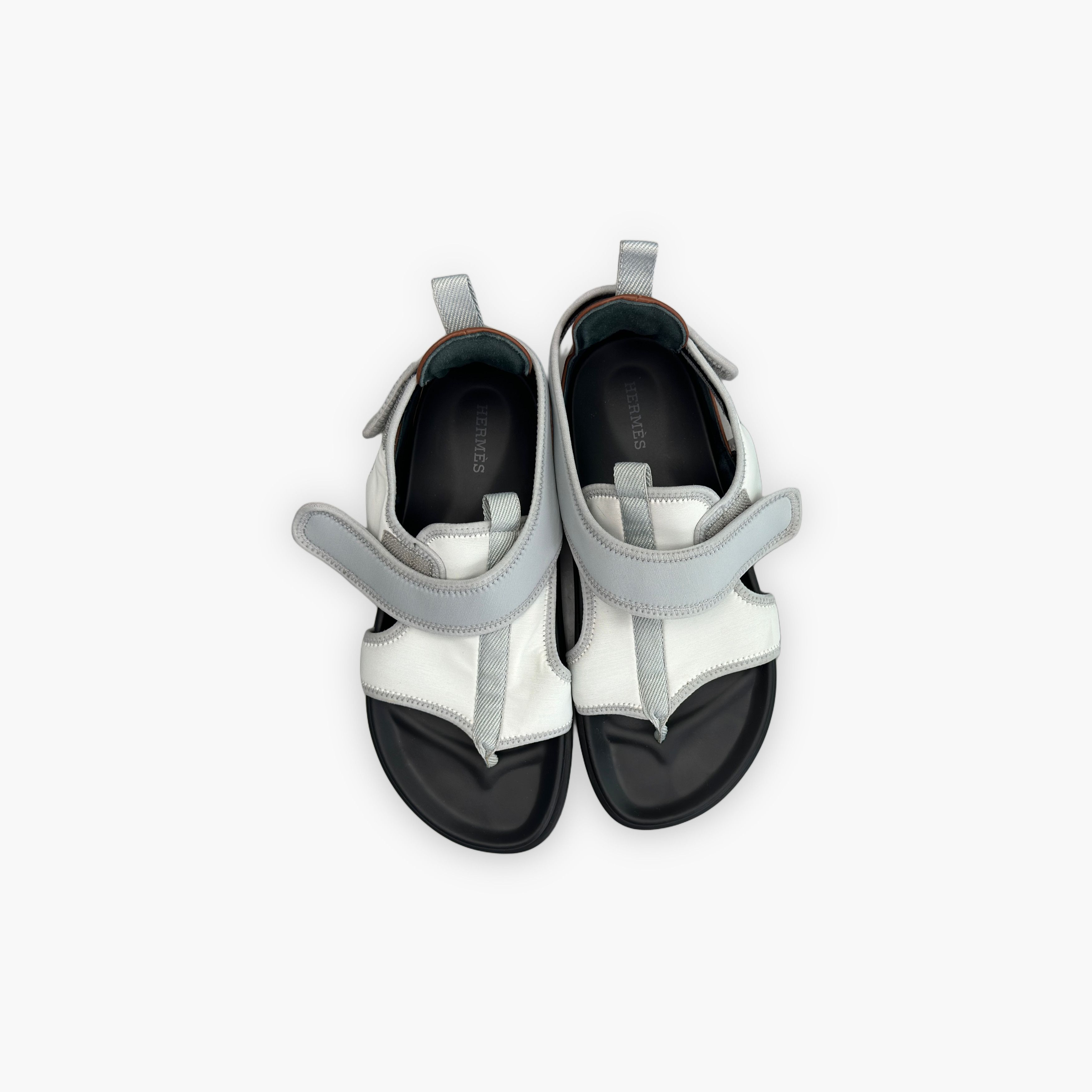 Hermes Hermès Giorno Colorblock Sandals US 6 Size US 6 / EU 39 - 9 Thumbnail