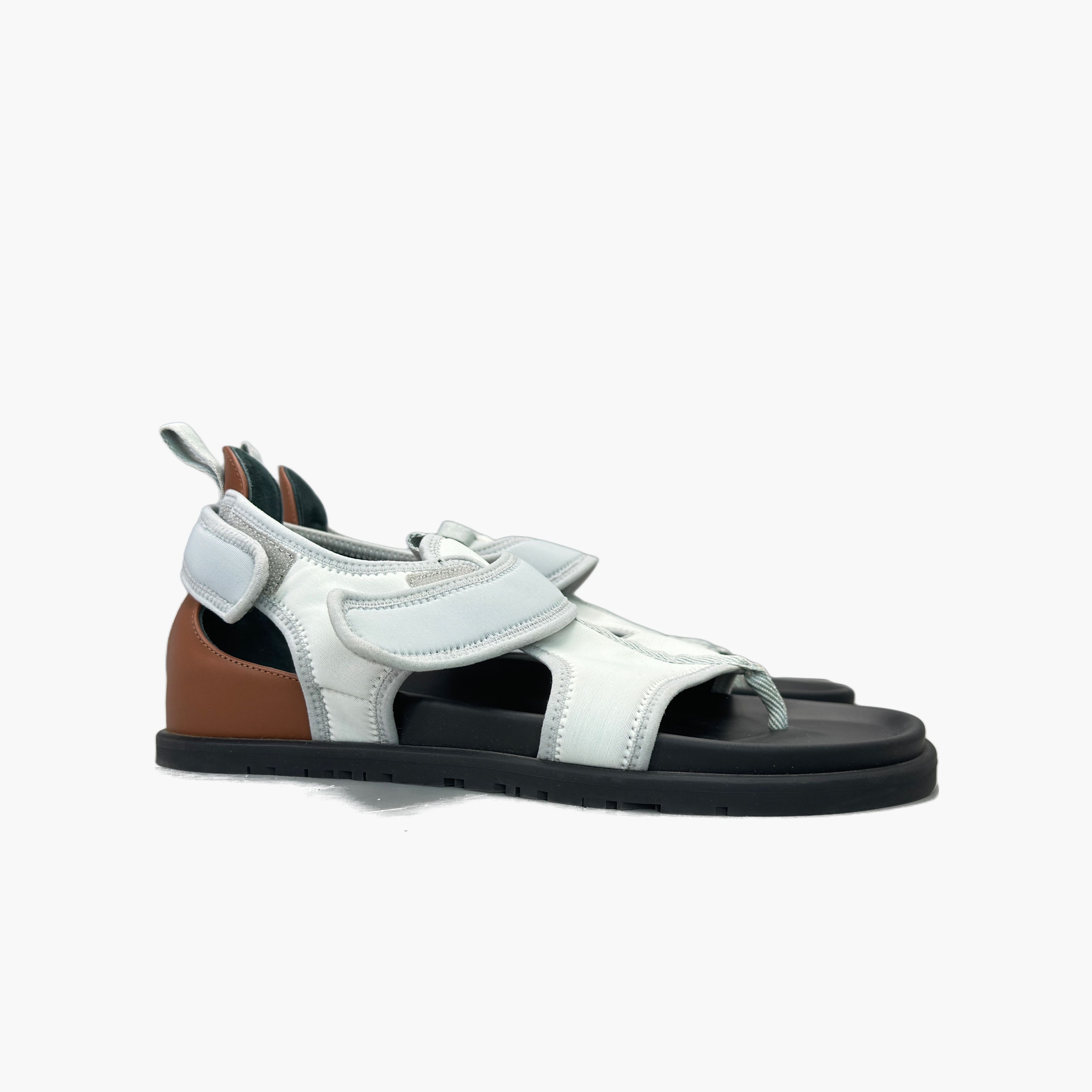 Hermes Hermès Giorno Colorblock Sandals US 6 Size US 6 / EU 39 - 4 Thumbnail