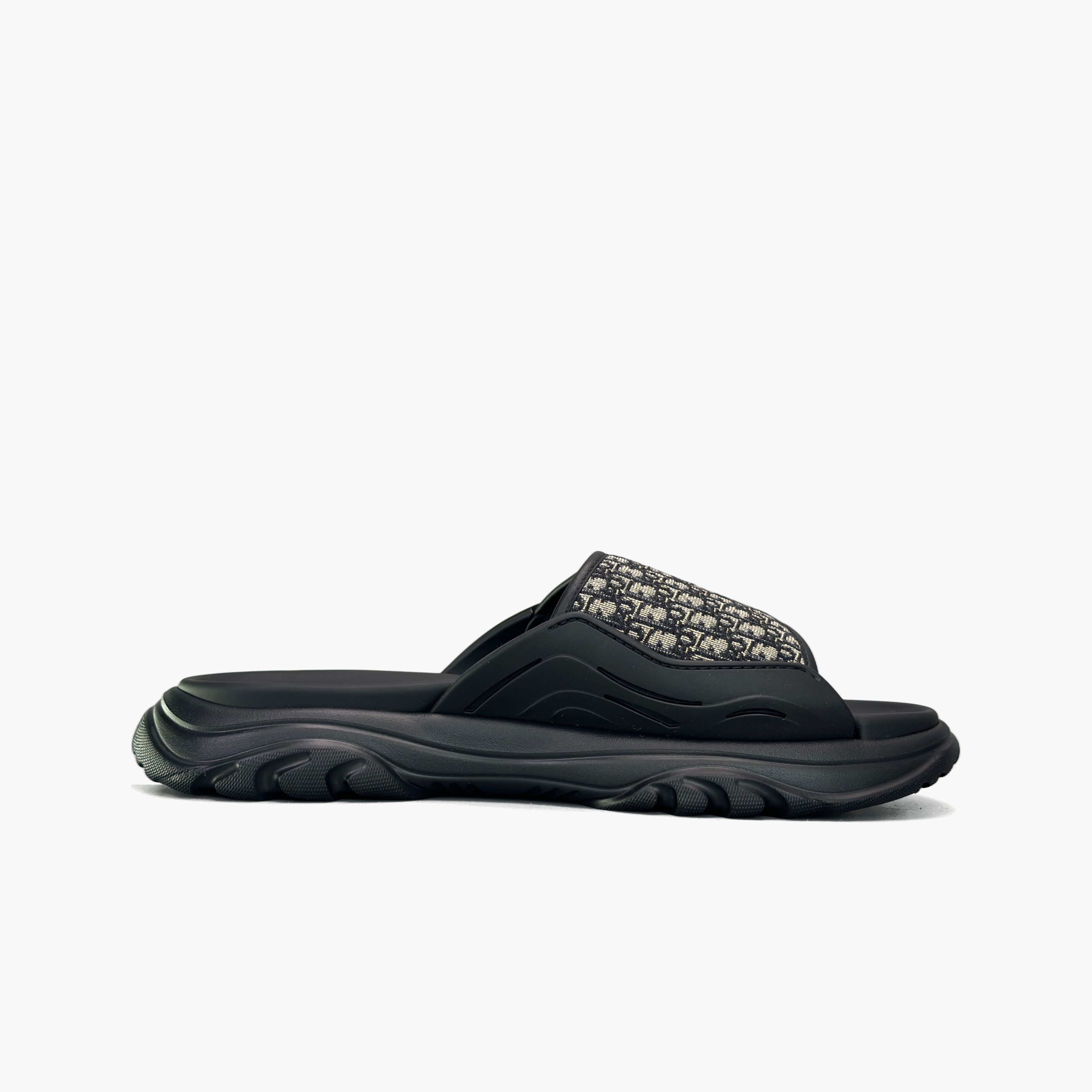 Dior Dior H-Town Oblique Slides Size 9 Size US 9 / EU 42 - 2 Thumbnail