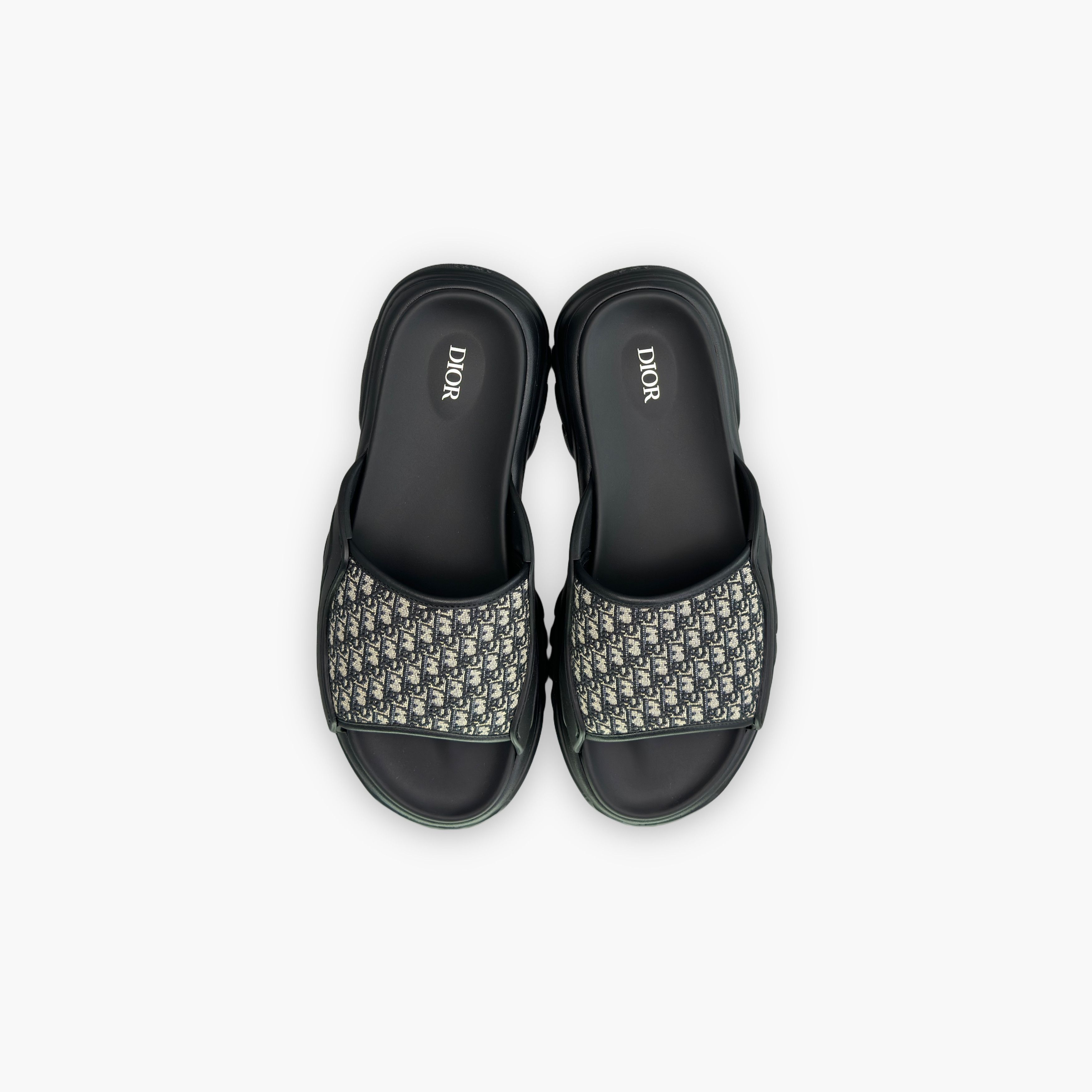 Dior Dior H-Town Oblique Slides Size 9 Size US 9 / EU 42 - 9 Thumbnail