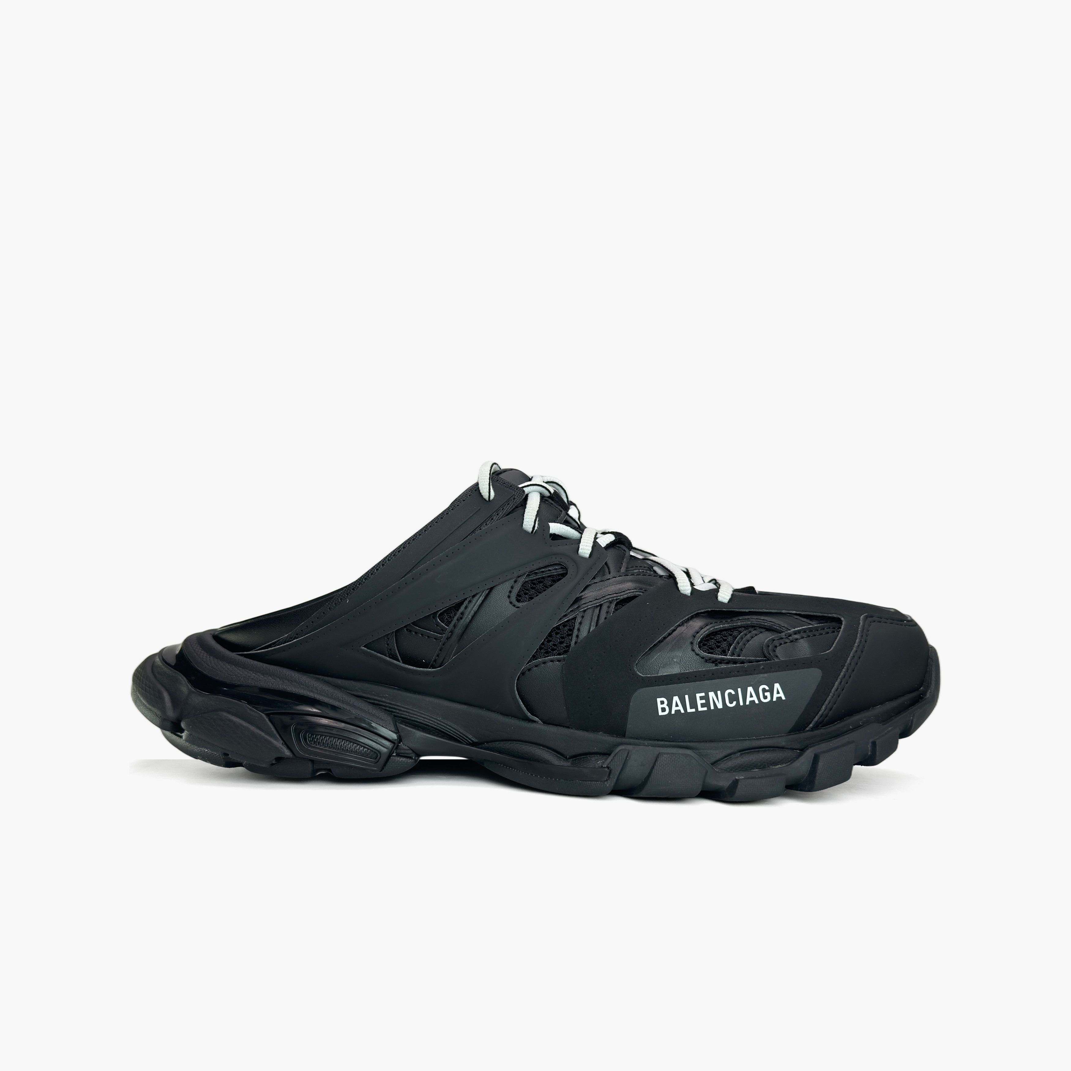Balenciaga Balenciaga Track Mule Black Size 11 Size US 11 / EU 44 - 4 Thumbnail