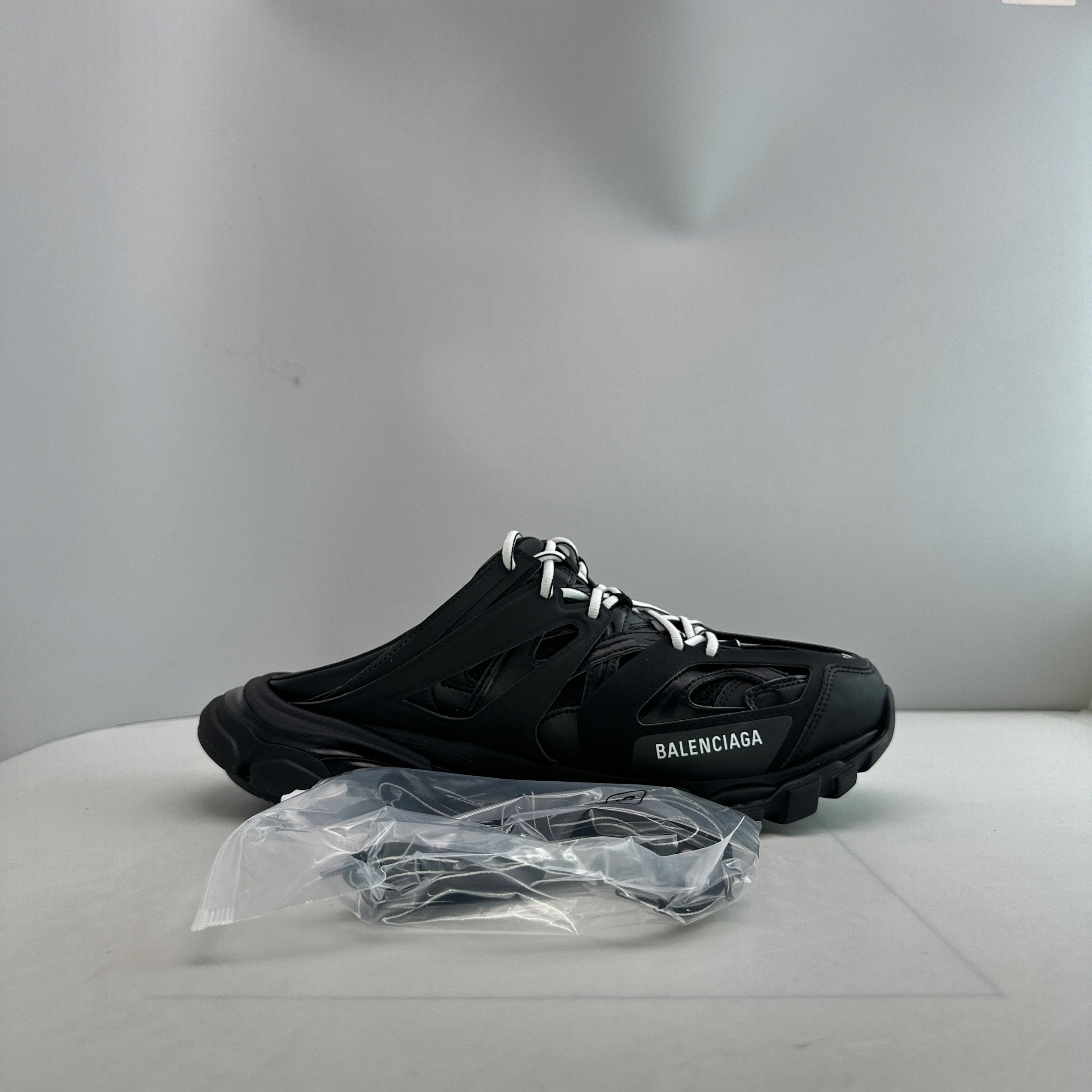 Balenciaga Balenciaga Track Mule Black Size 11 Size US 11 / EU 44 - 10 Thumbnail