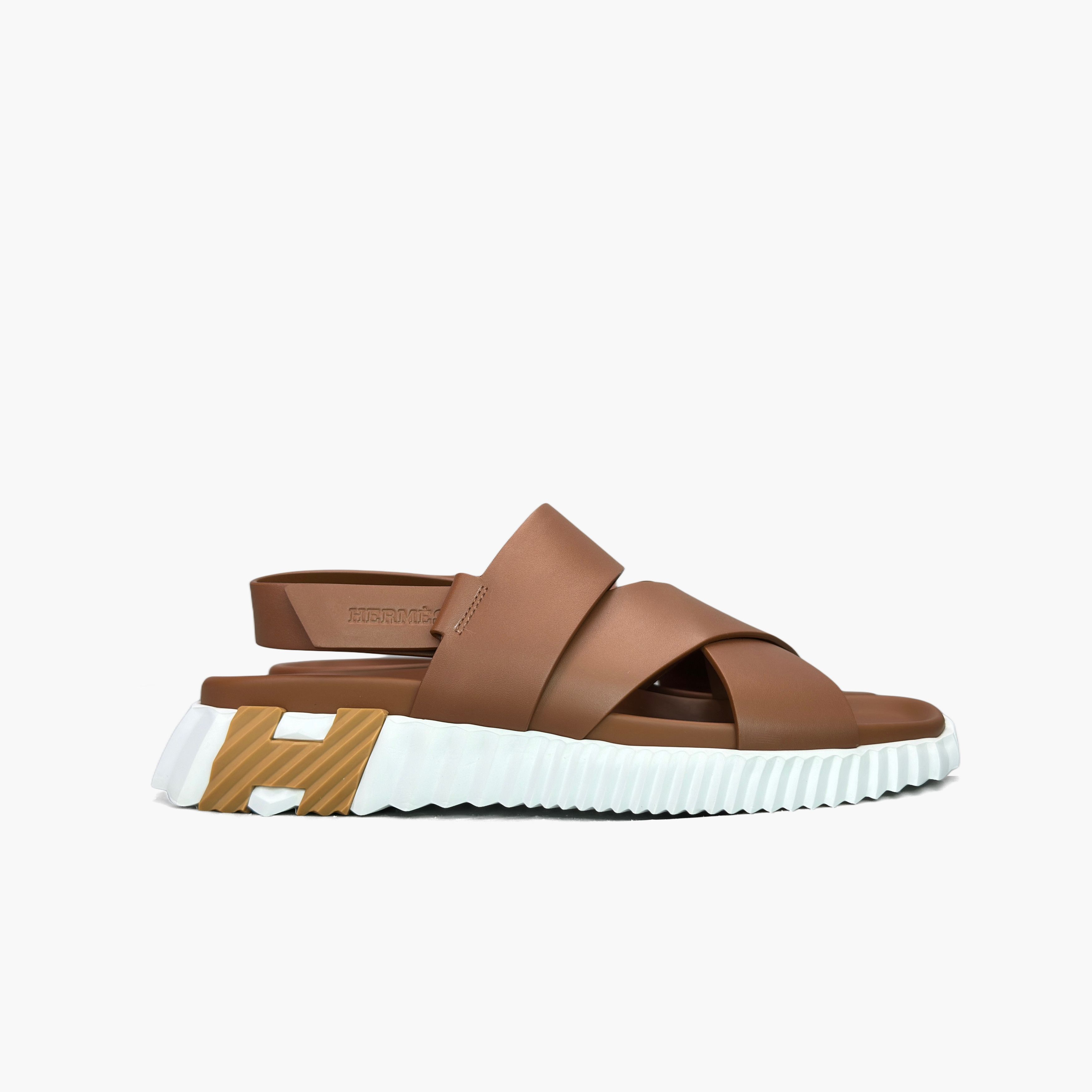 Hermes Hermès Electric Leather Sandals Size 9 Size US 9 / EU 42 - 4 Thumbnail
