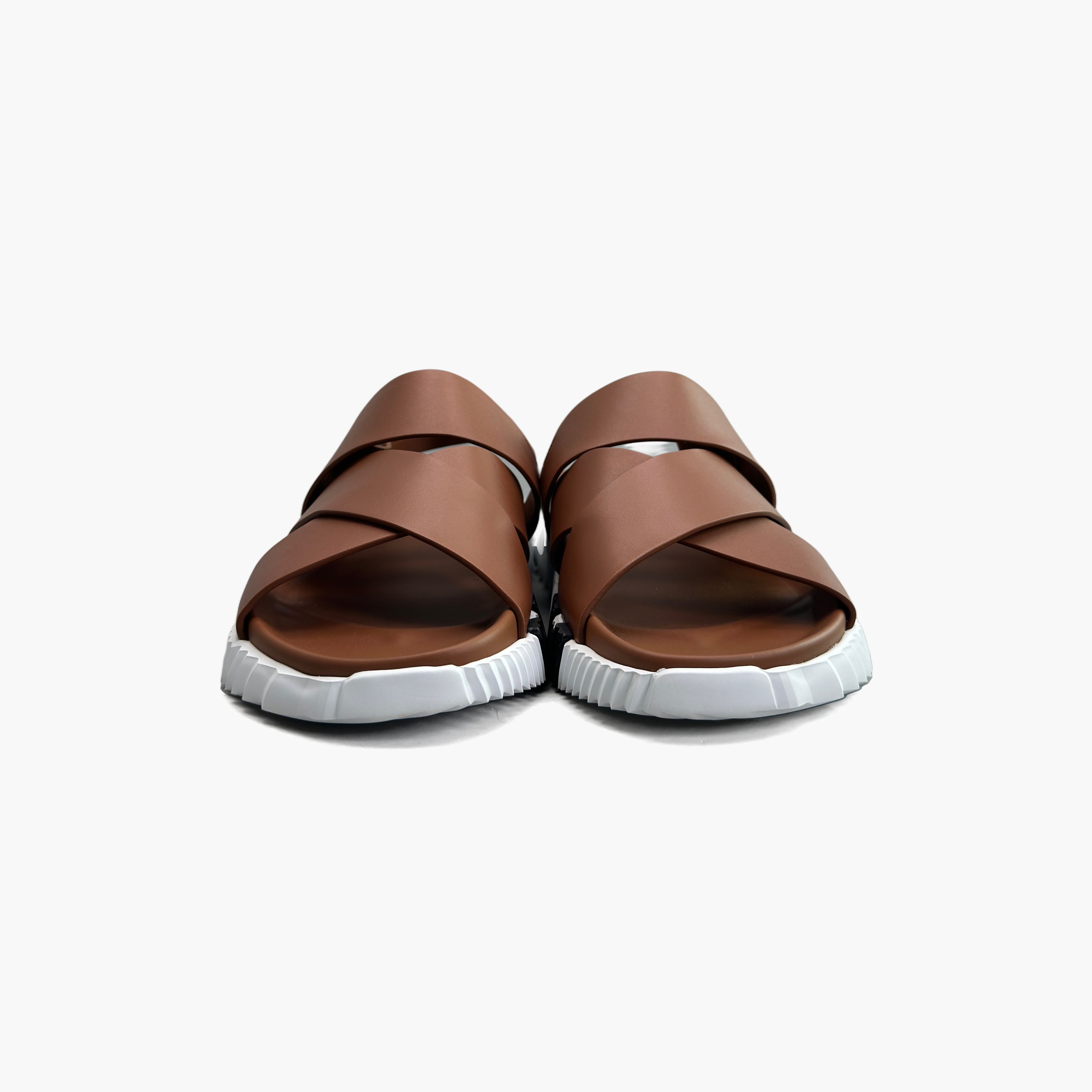 Hermes Hermès Electric Leather Sandals Size 9 Size US 9 / EU 42 - 5 Thumbnail