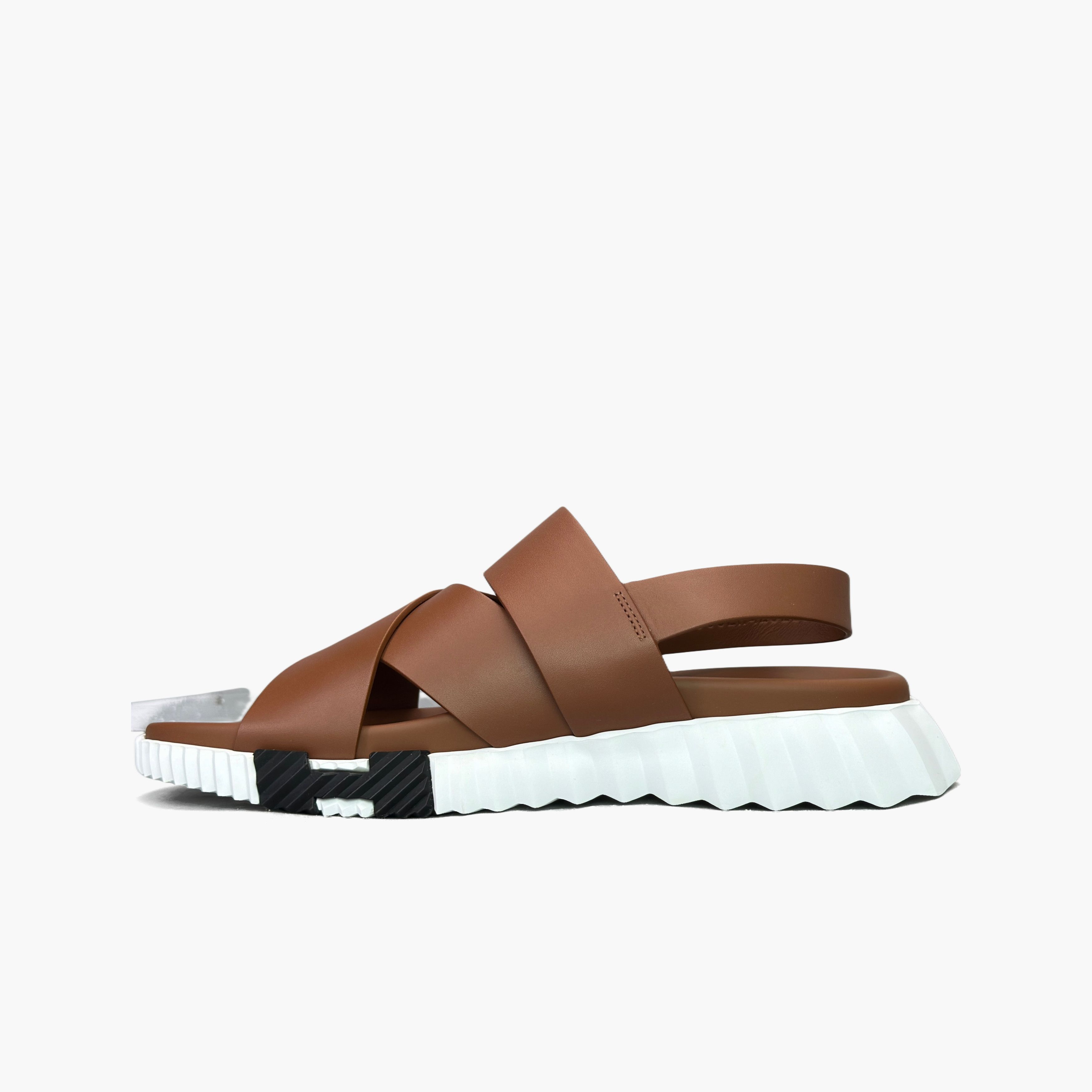 Hermes Hermès Electric Leather Sandals Size 9 Size US 9 / EU 42 - 3 Thumbnail