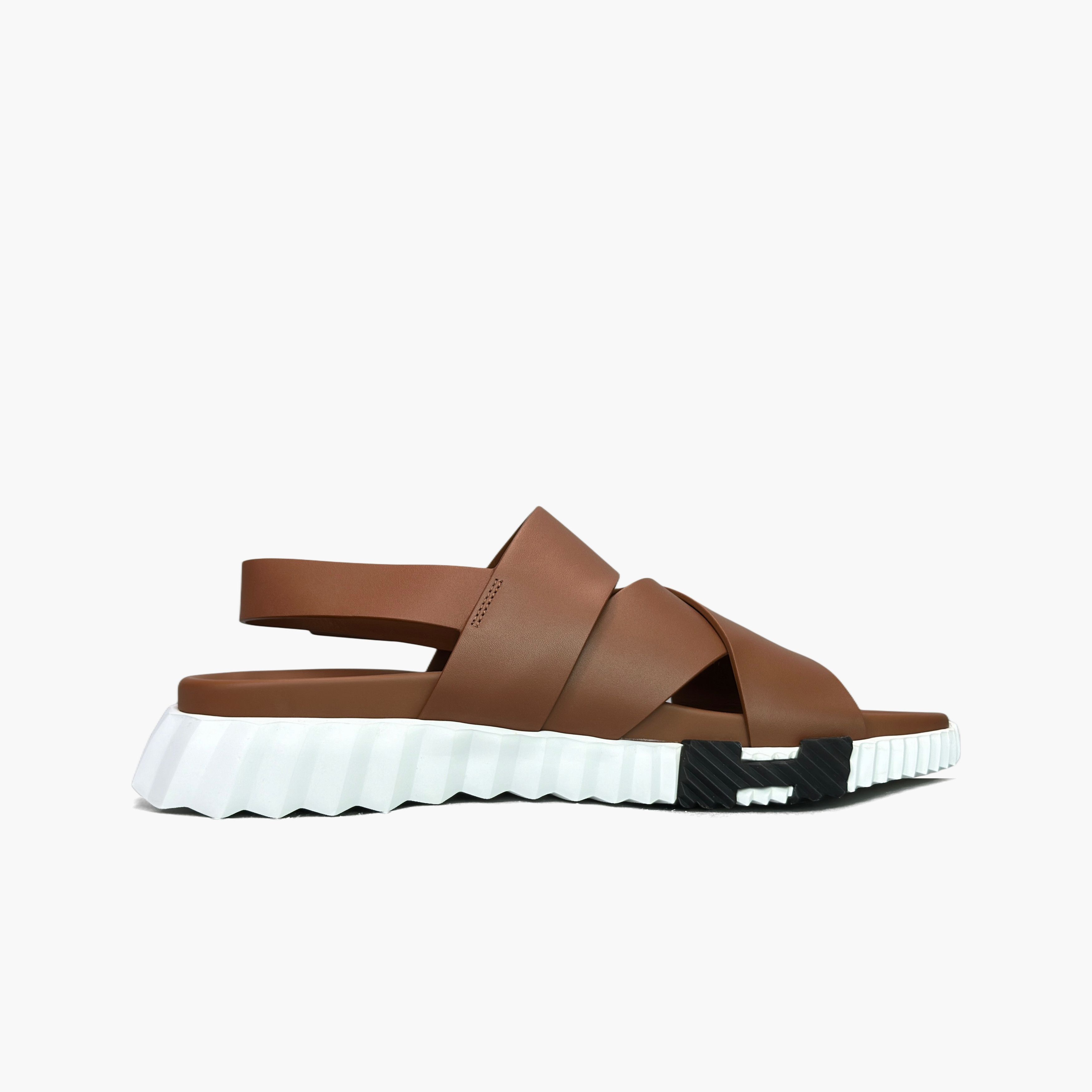 Hermes Hermès Electric Leather Sandals Size 9 Size US 9 / EU 42 - 2 Thumbnail