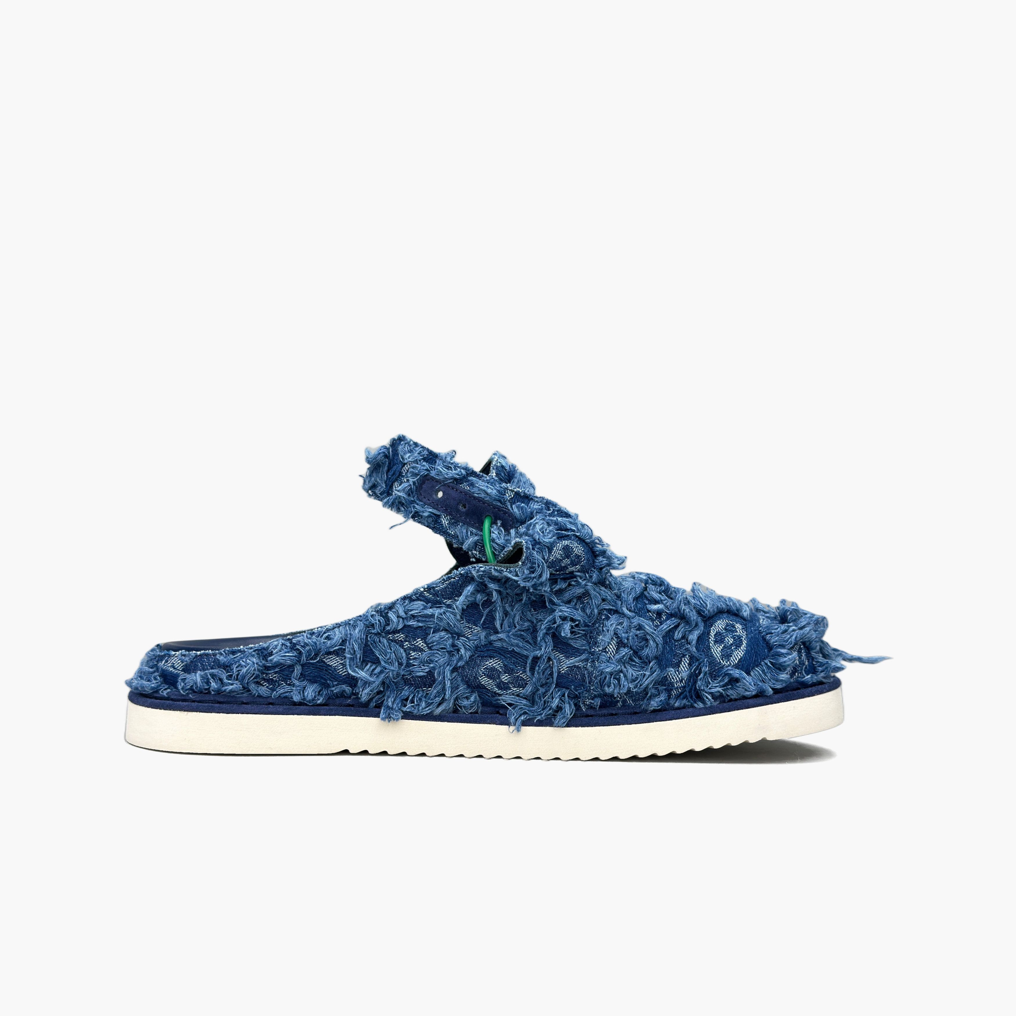 Louis Vuitton Louis Vuitton Frayed Denim Easy Mules Size 9 Size US 9 / EU 42 - 2 Thumbnail