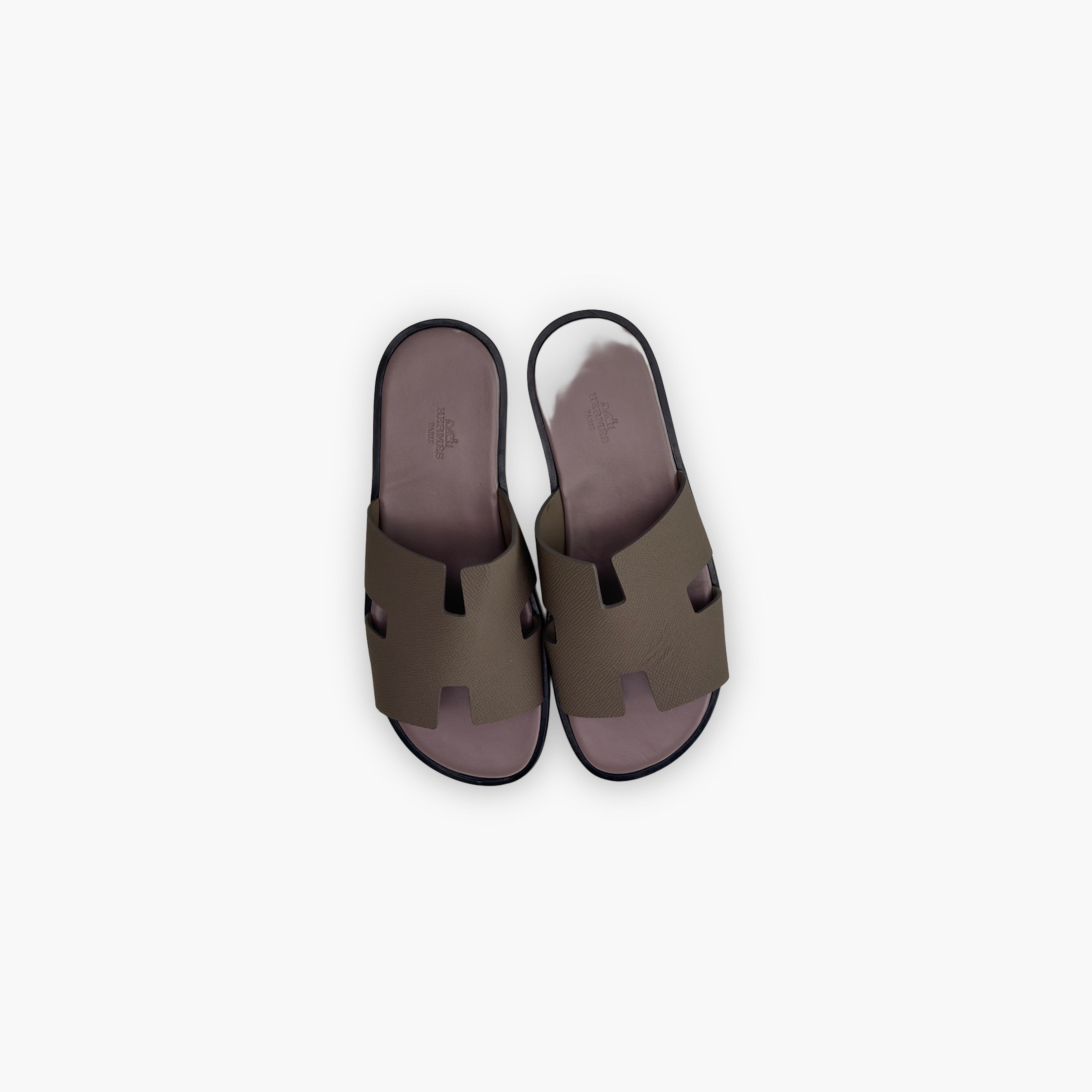 Hermes Hermès Izmir Leather Sandals Size 40 Size US 7 / EU 40 - 9 Thumbnail