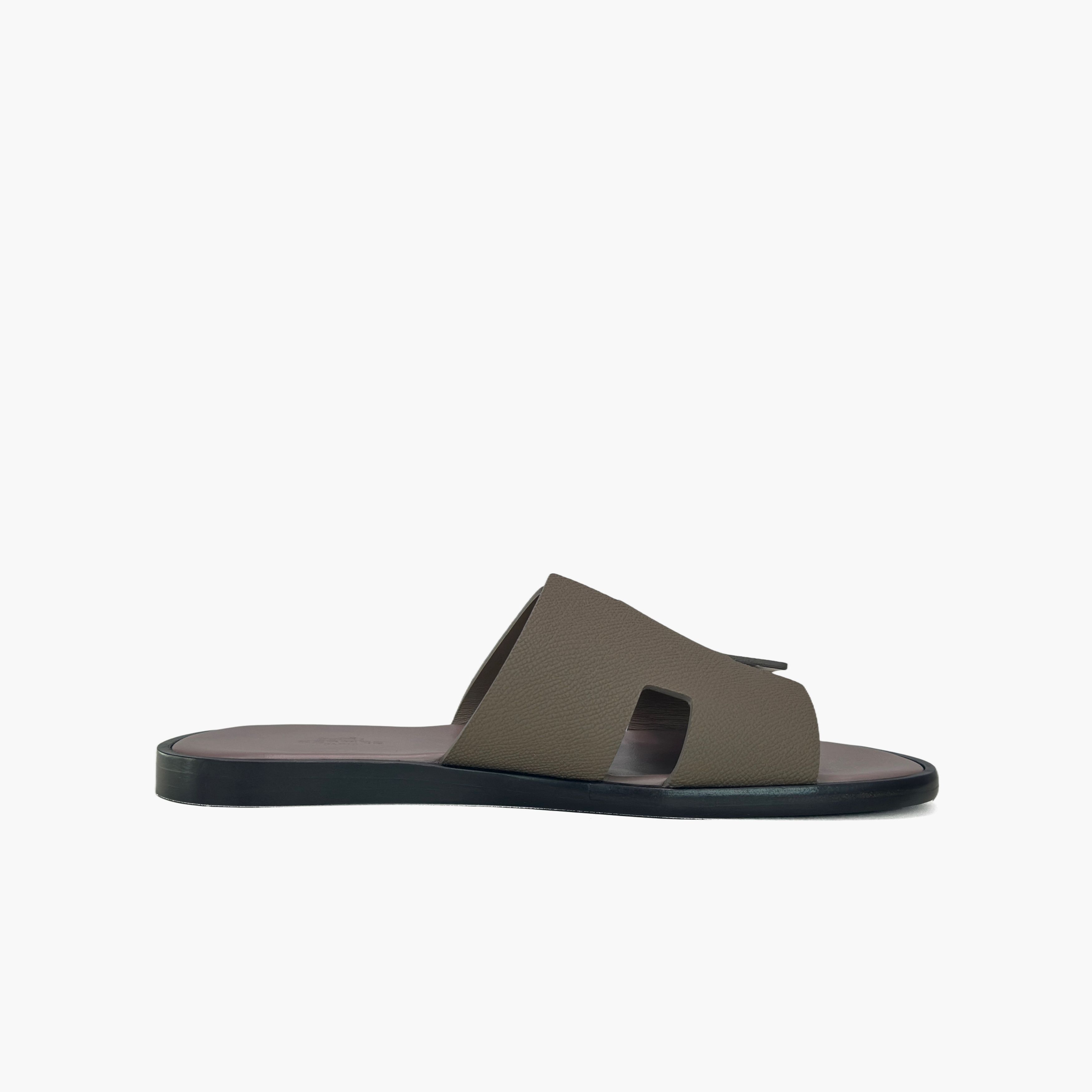 Hermes Hermès Izmir Leather Sandals Size 40 Size US 7 / EU 40 - 2 Thumbnail