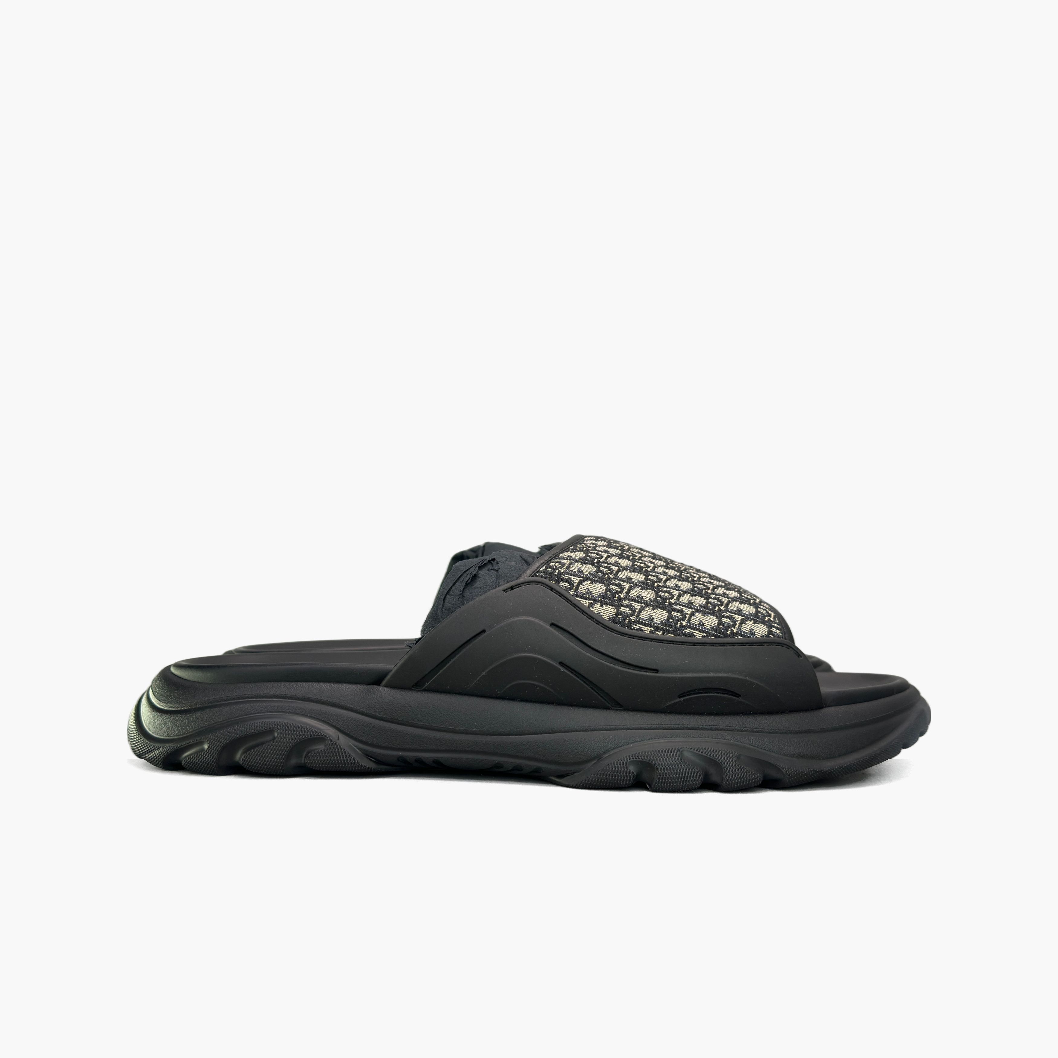 Dior Dior H-Town Oblique Slides Size 11 Size US 11 / EU 44 - 4 Thumbnail