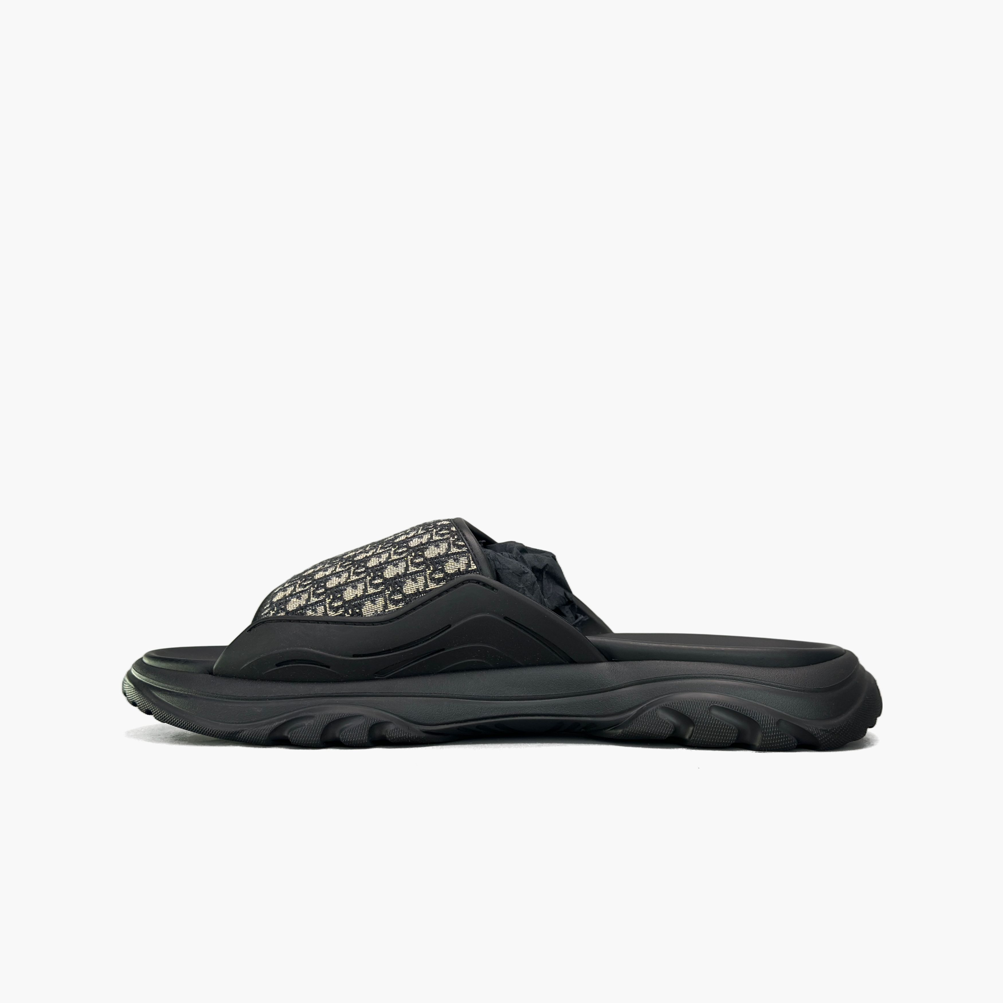 Dior Dior H-Town Oblique Slides Size 11 Size US 11 / EU 44 - 3 Thumbnail