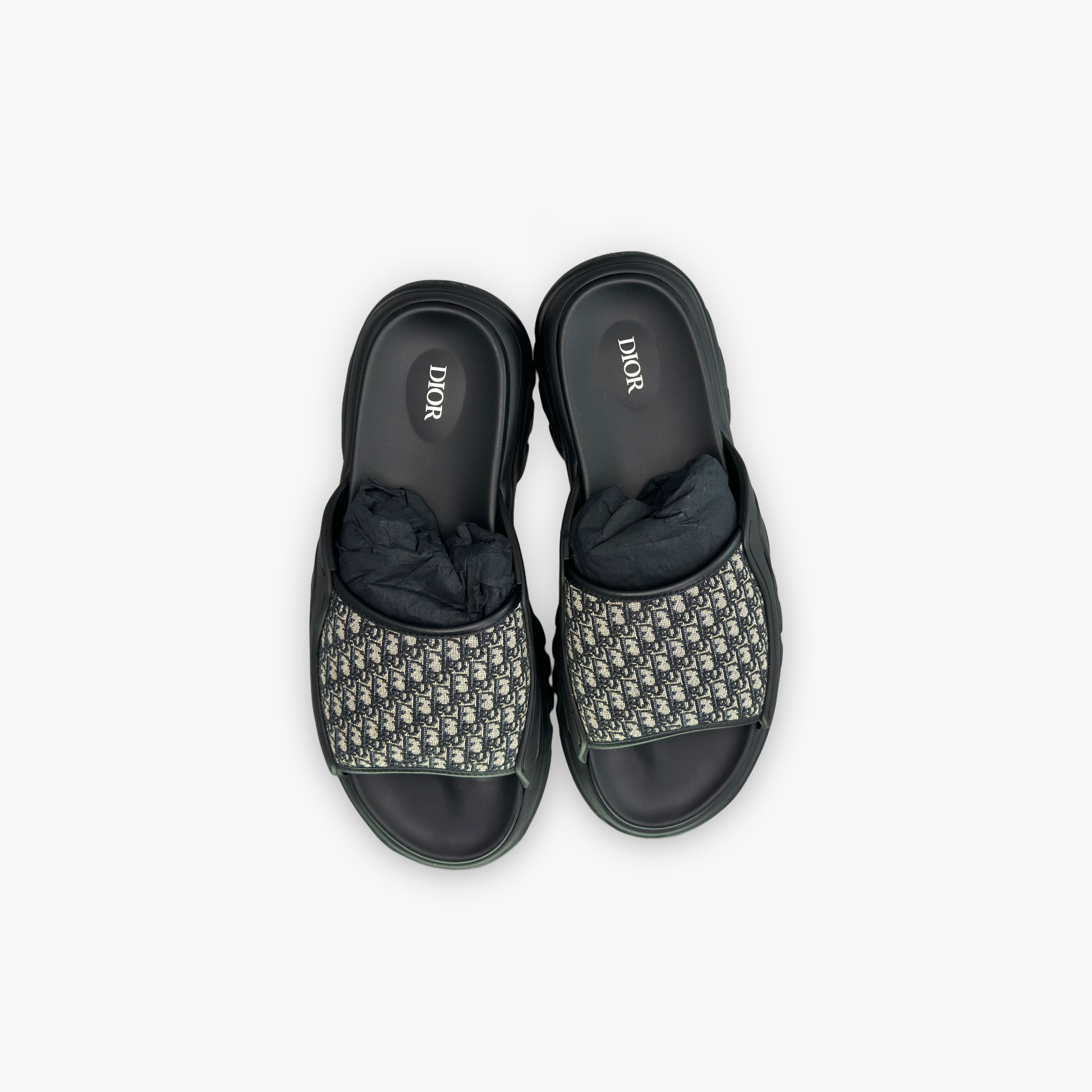 Dior Dior H-Town Oblique Slides Size 11 Size US 11 / EU 44 - 9 Thumbnail