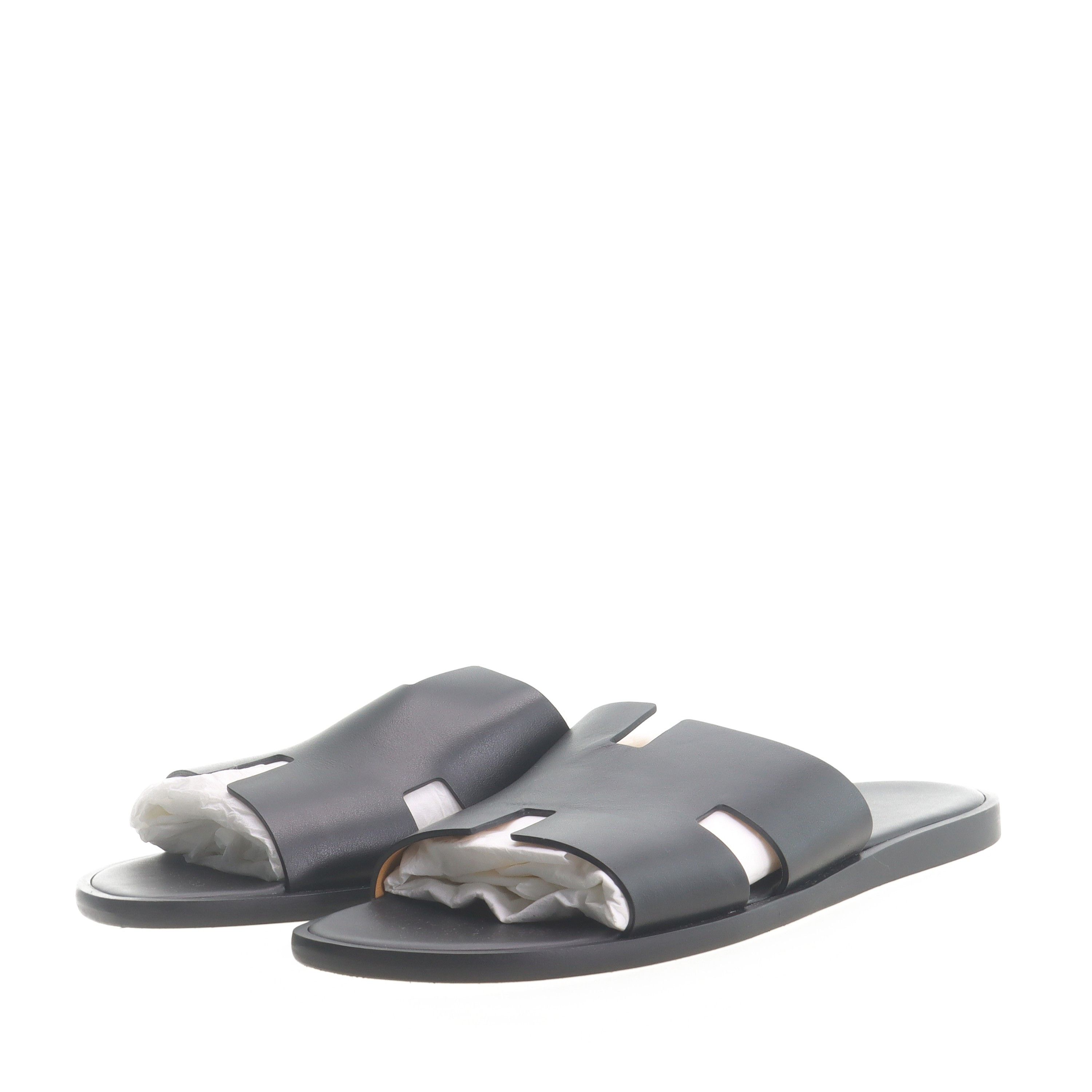 Hermes Hermès Leather Izmir Sandals Size 45 Size US 12 / EU 45 - 2 Thumbnail