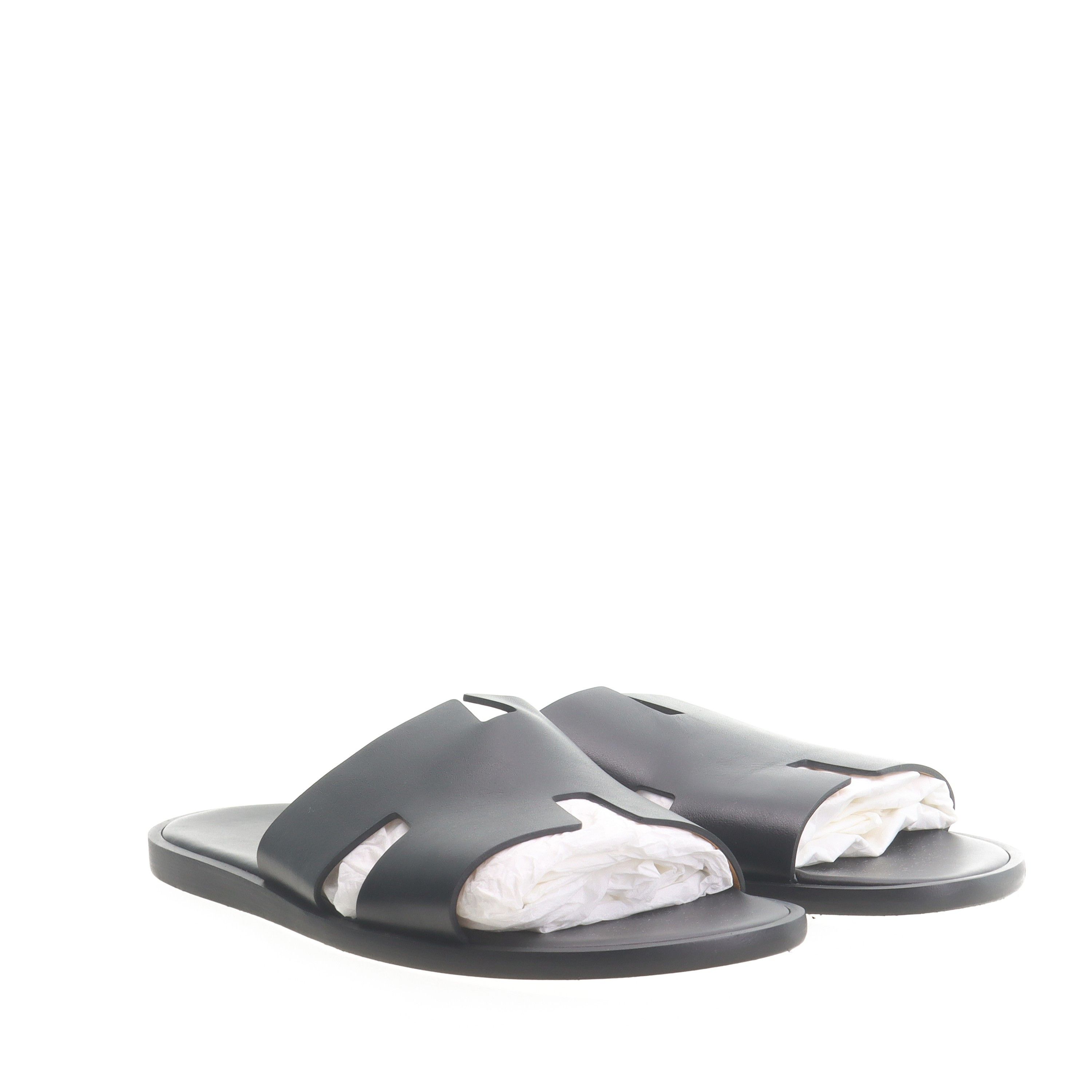 Hermes Hermès Leather Izmir Sandals Size 45 Size US 12 / EU 45 - 8 Thumbnail