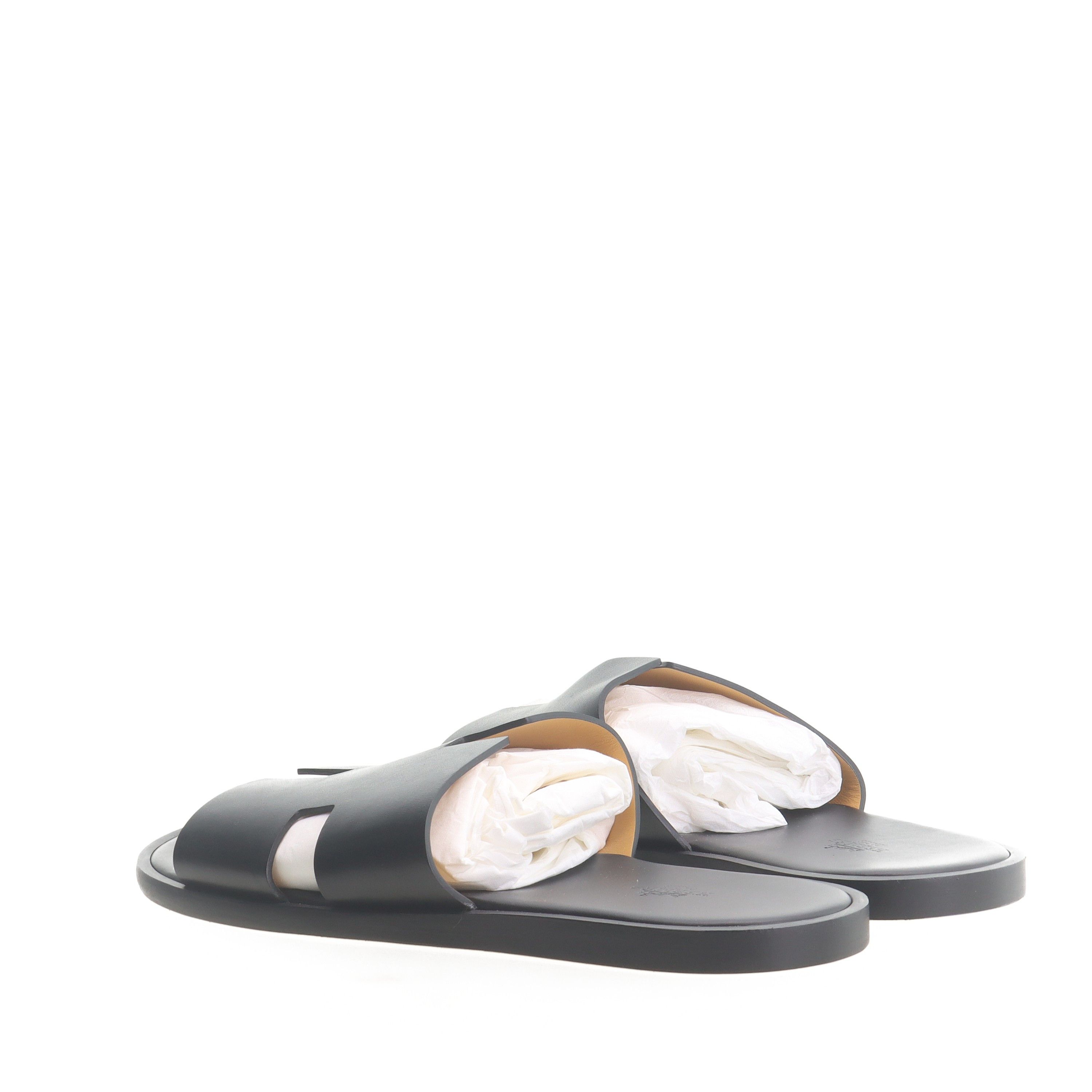 Hermes Hermès Leather Izmir Sandals Size 45 Size US 12 / EU 45 - 4 Thumbnail
