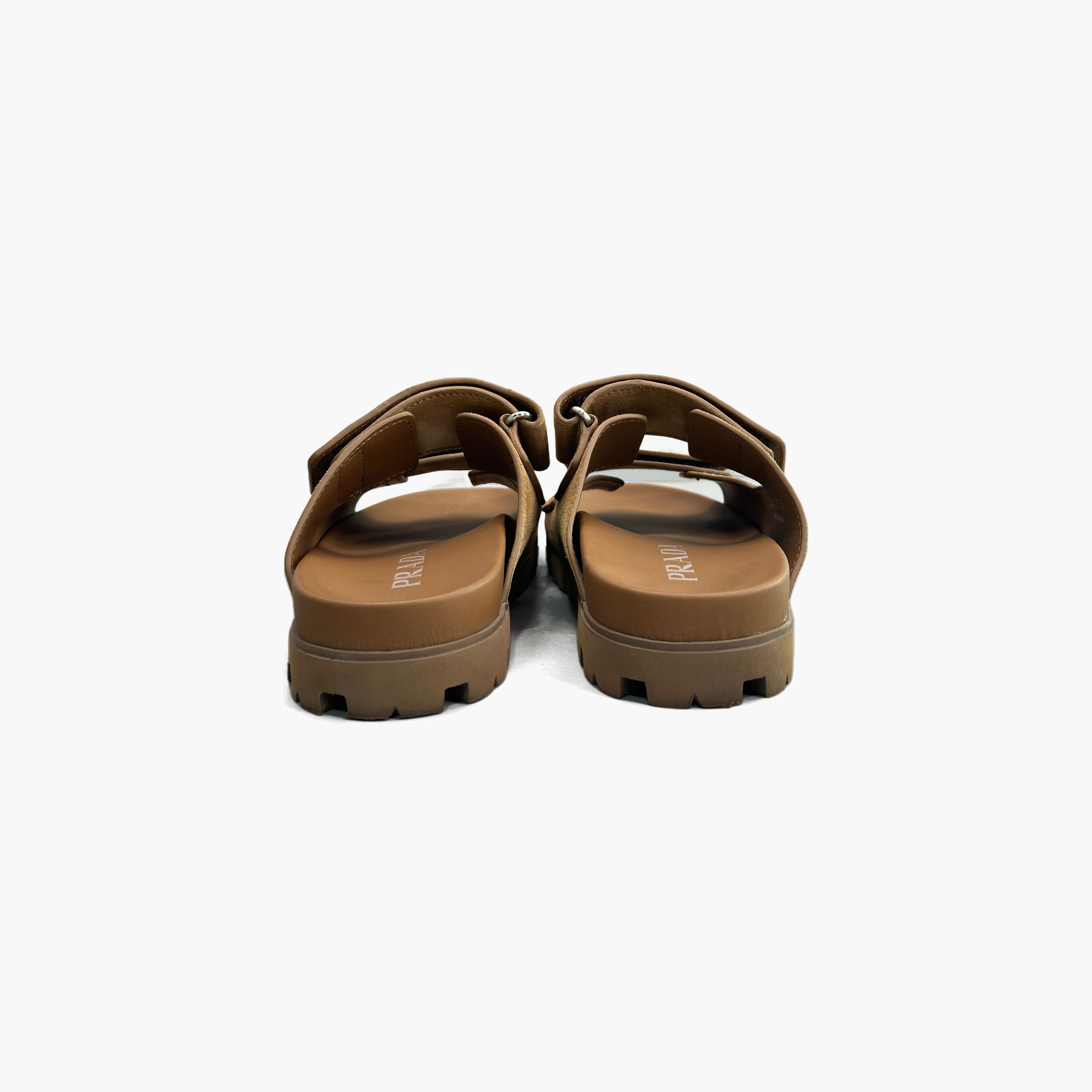 Prada Prada Suede Velcro Sandals Size 6.5 Size US 6.5 / EU 39-40 - 6 Thumbnail
