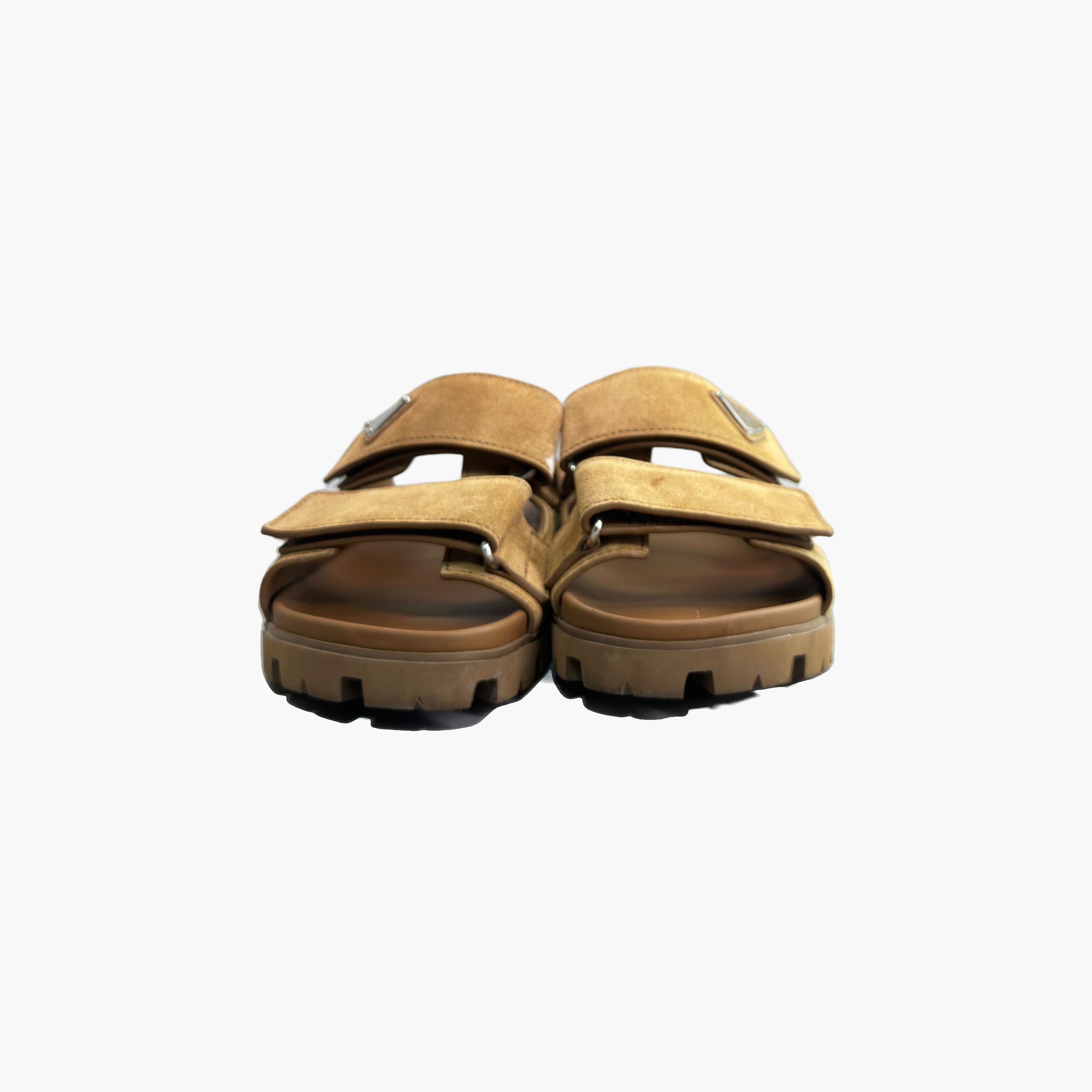 Prada Prada Suede Velcro Sandals Size 6.5 Size US 6.5 / EU 39-40 - 5 Thumbnail