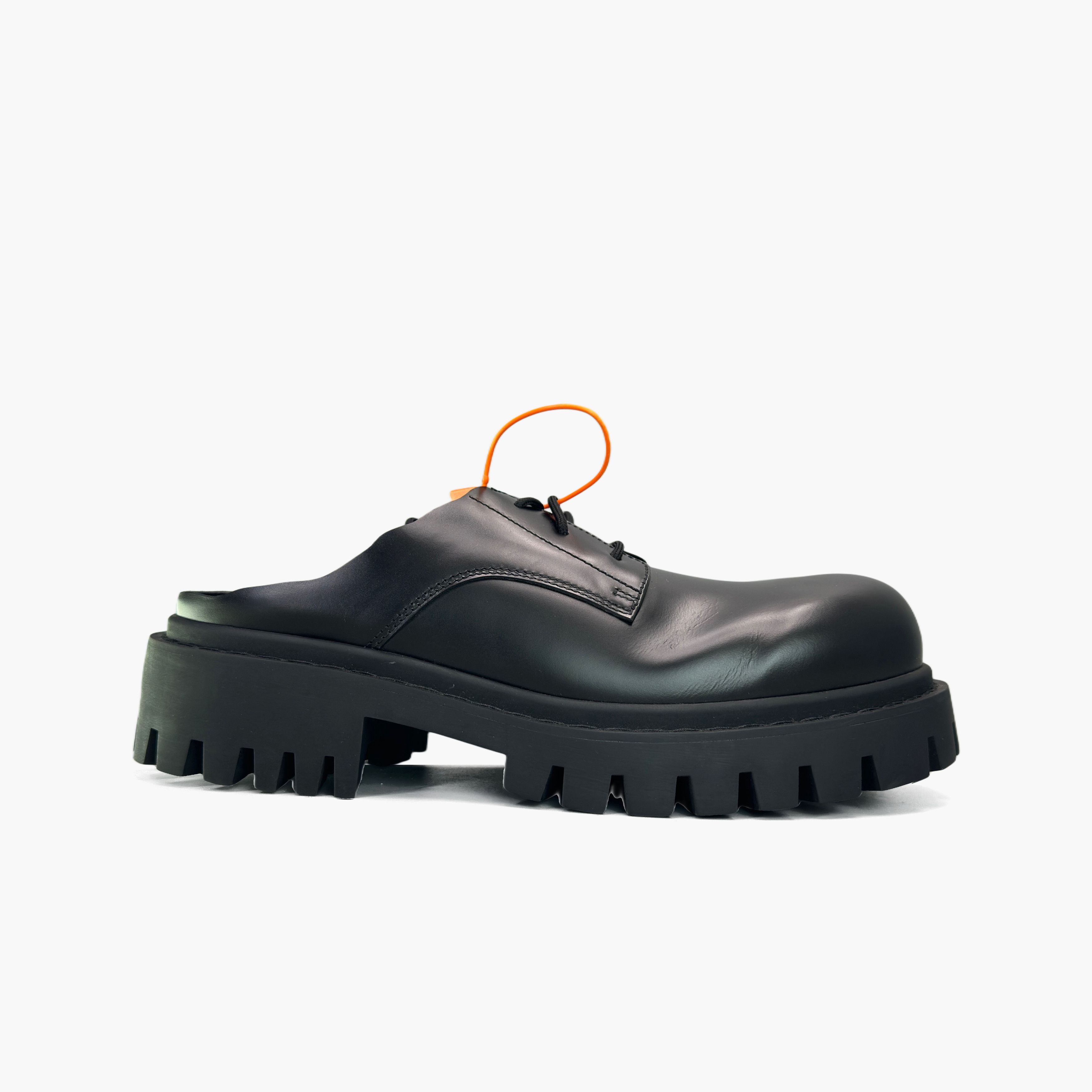 Balenciaga Balenciaga Sergent Leather Mules Size 8 Size US 8 / EU 41 - 4 Thumbnail