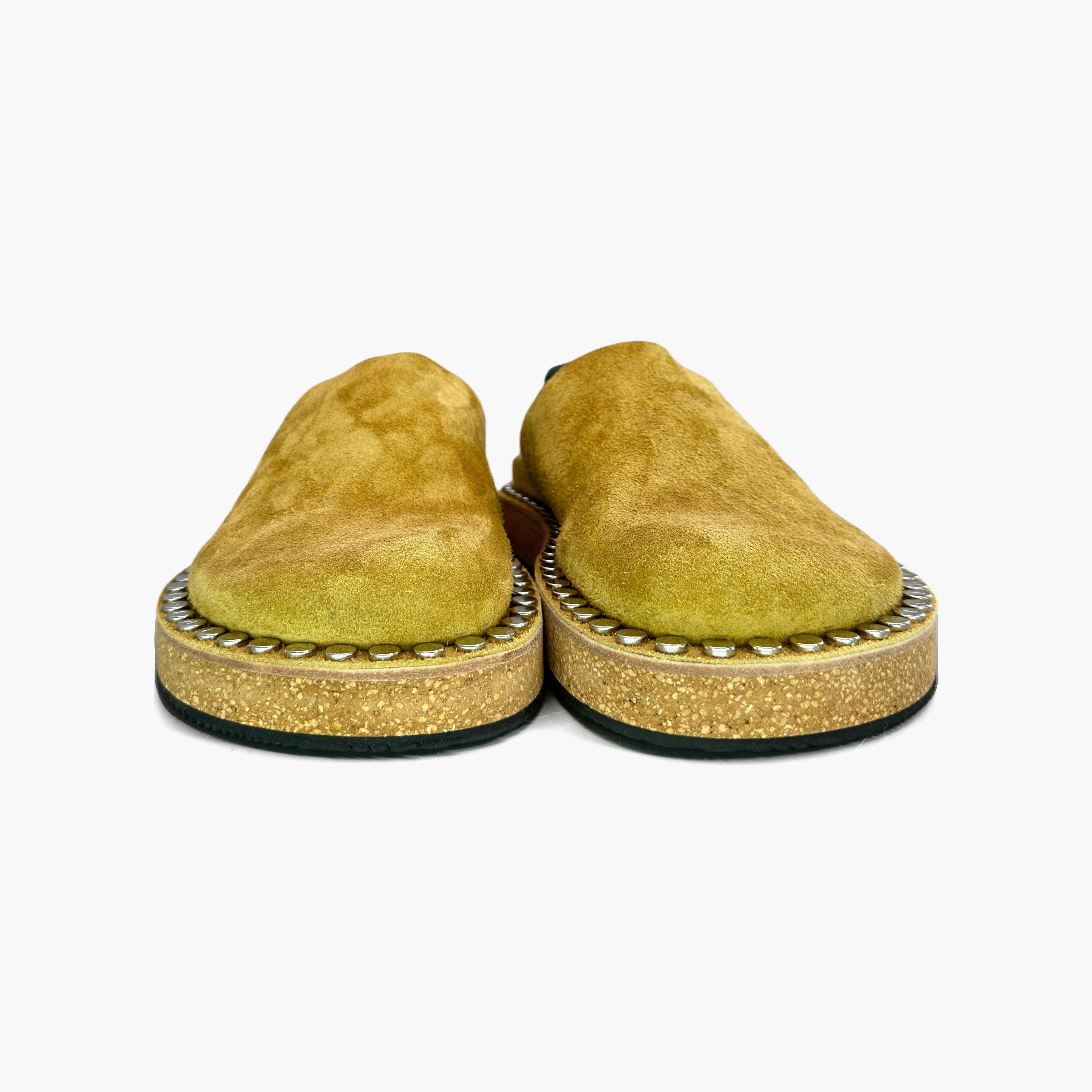 Loewe Loewe Studded Suede Mule Shoes Size 12 Size US 12 / EU 45 - 5 Thumbnail