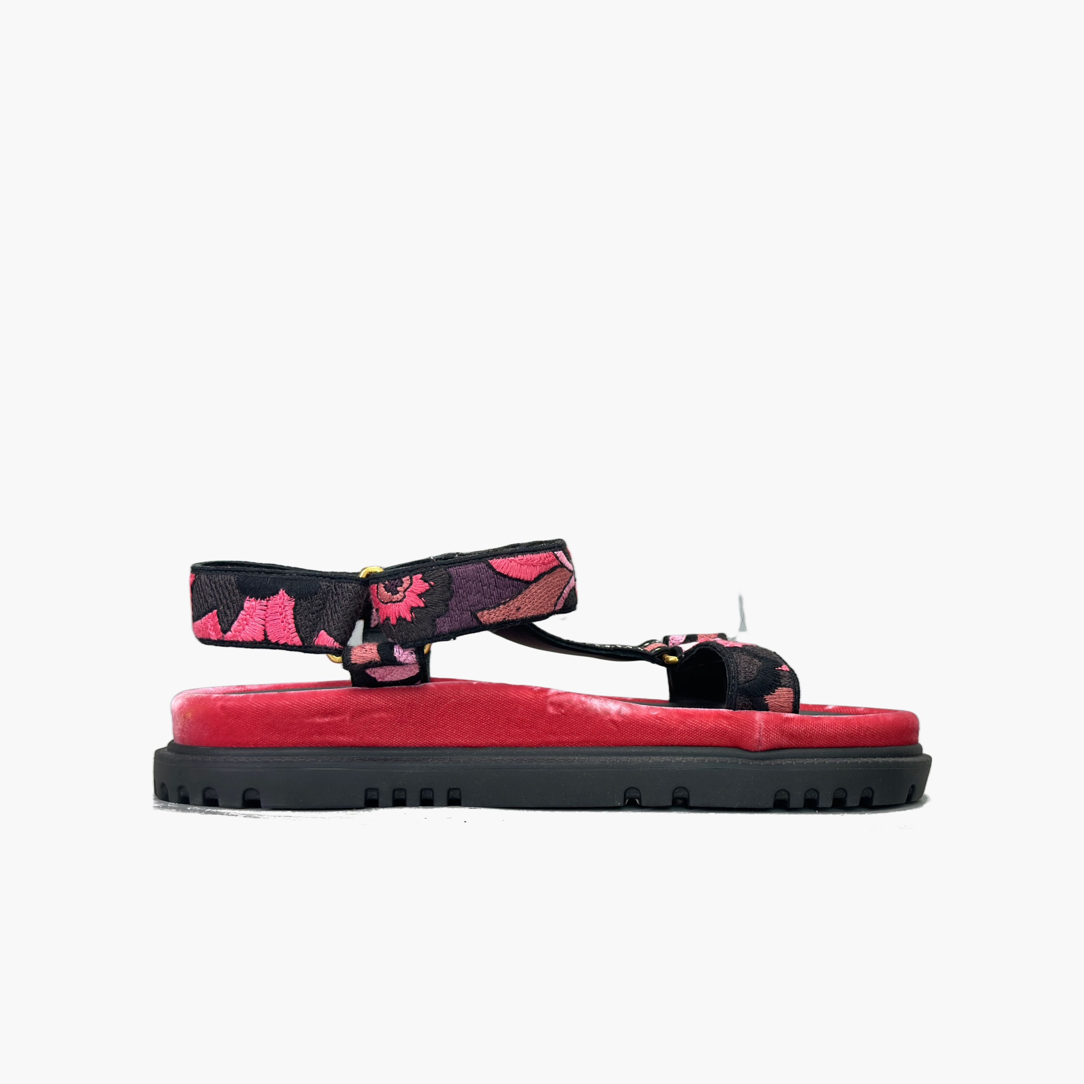Dior Dior D-Wave Embroidered Sandals Size 38 Size US 7 / IT 37 - 2 Thumbnail