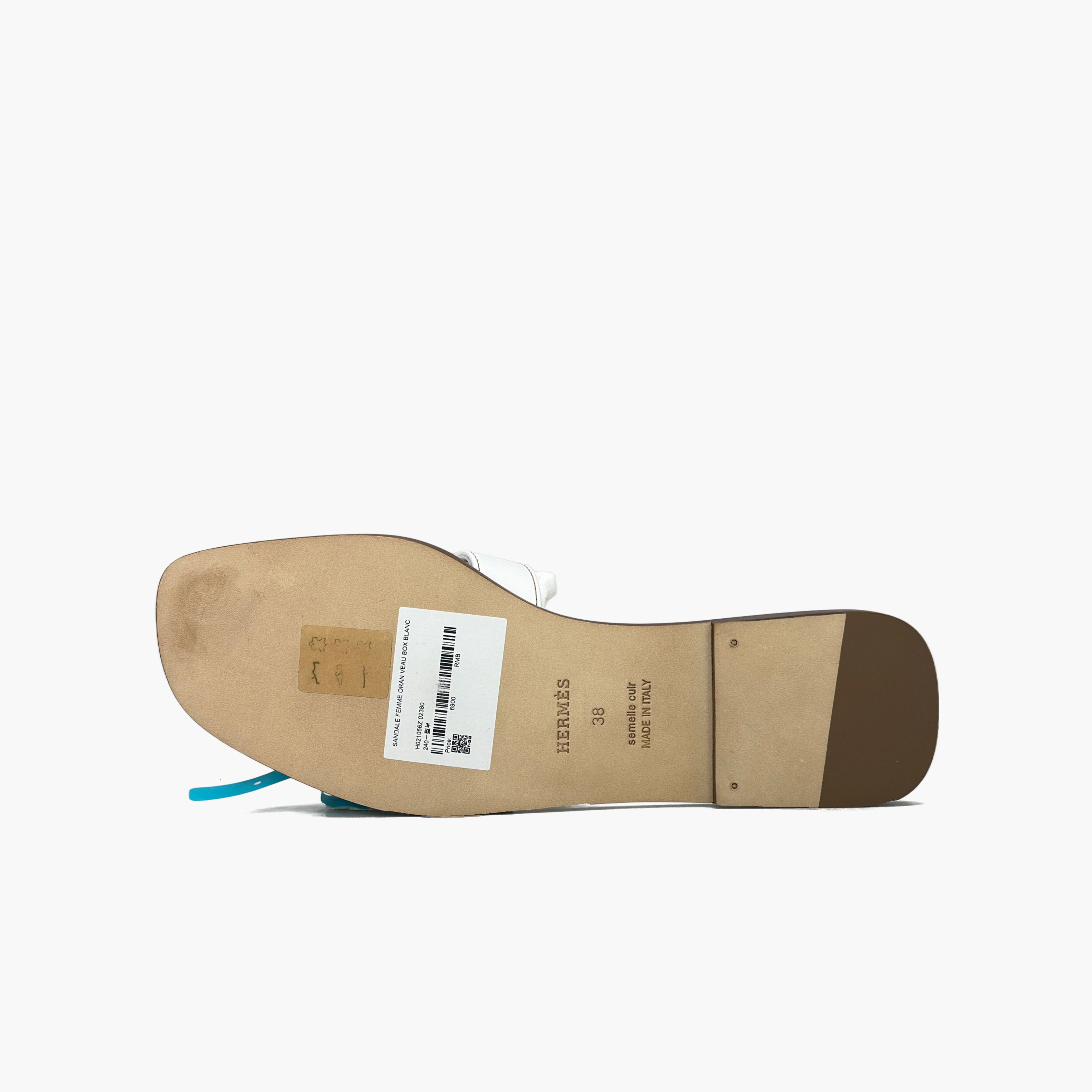 Hermes Hermès Oran Sandals Size 38 Size US 8 / IT 38 - 8 Thumbnail