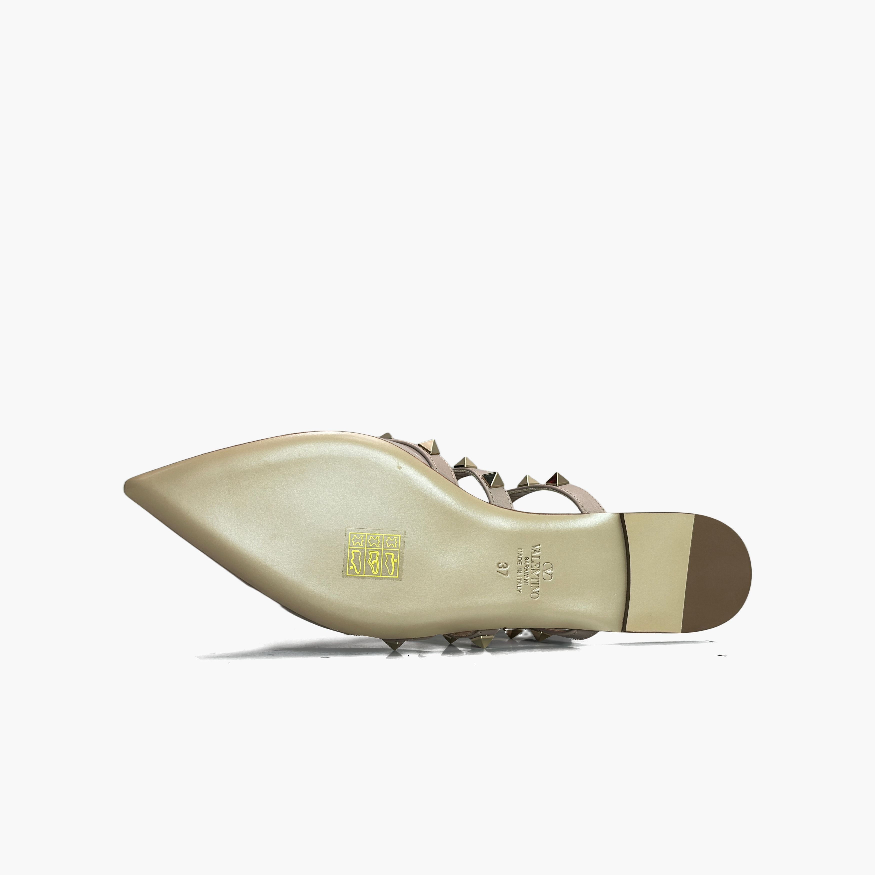 Valentino Valentino Rockstud Patent Leather Mules Size 37 Size US 7 / IT 37 - 8 Thumbnail
