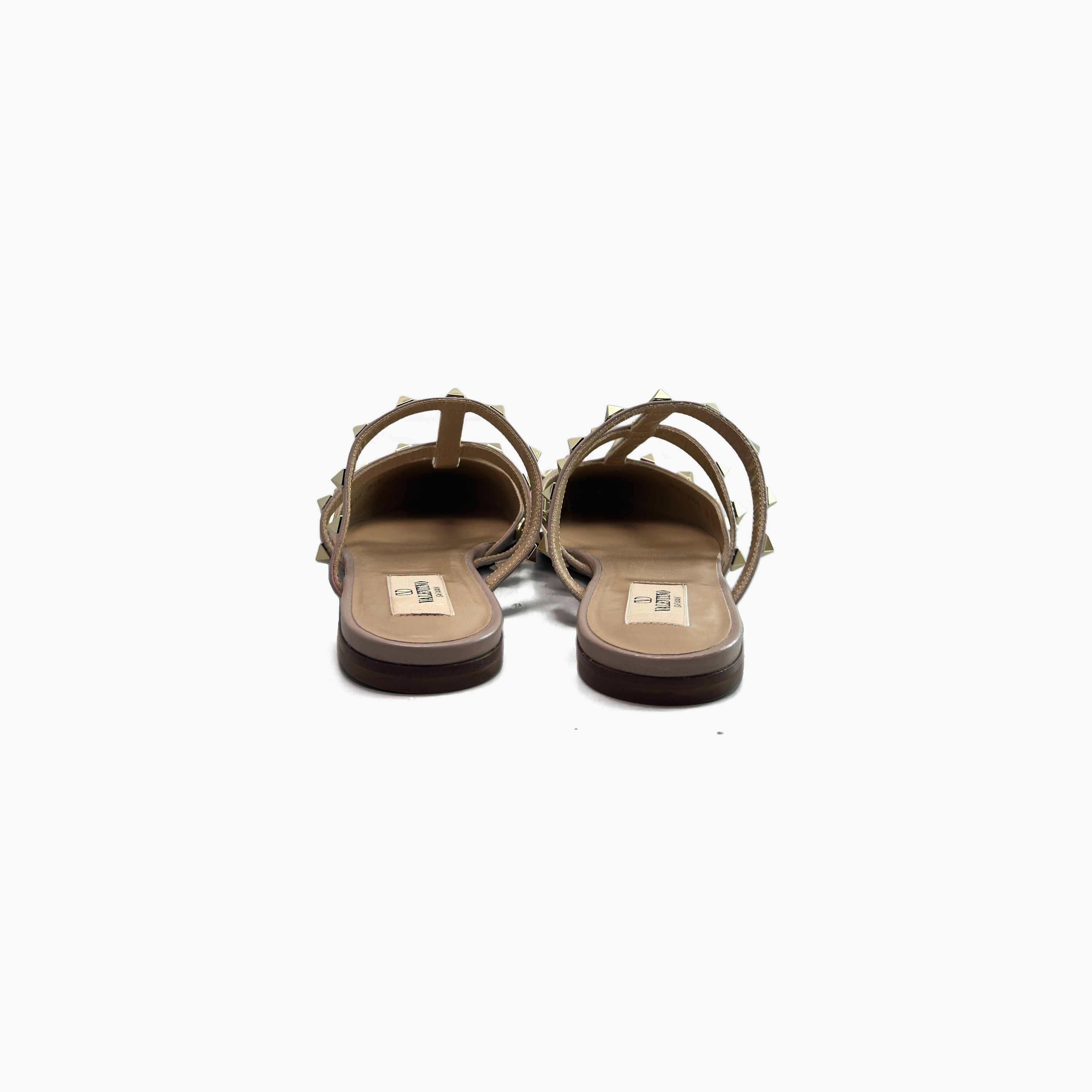 Valentino Valentino Rockstud Patent Leather Mules Size 37 Size US 7 / IT 37 - 6 Thumbnail