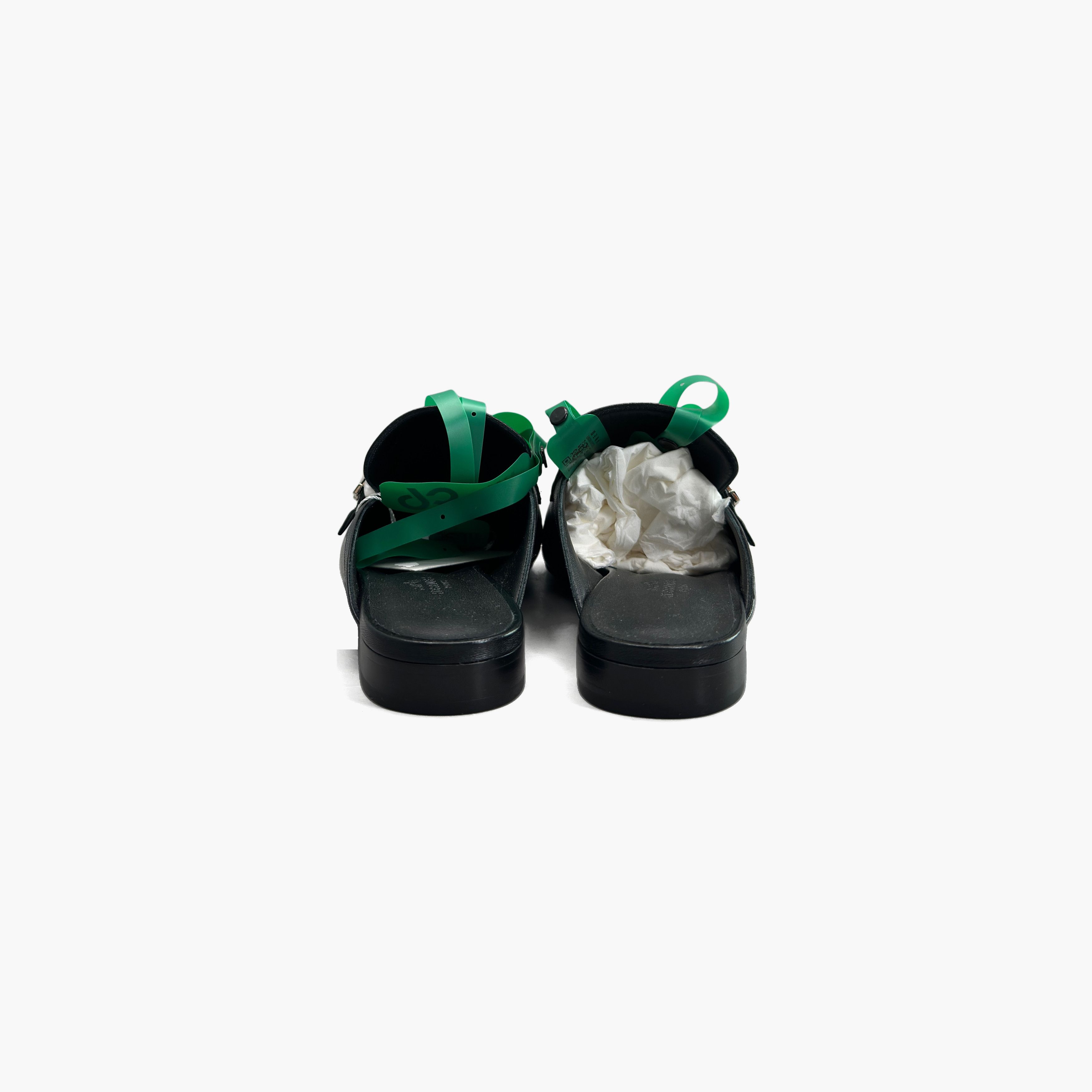 Hermes Hermès Groupie Black Leather Mules Size 38 Size US 8 / IT 38 - 6 Thumbnail