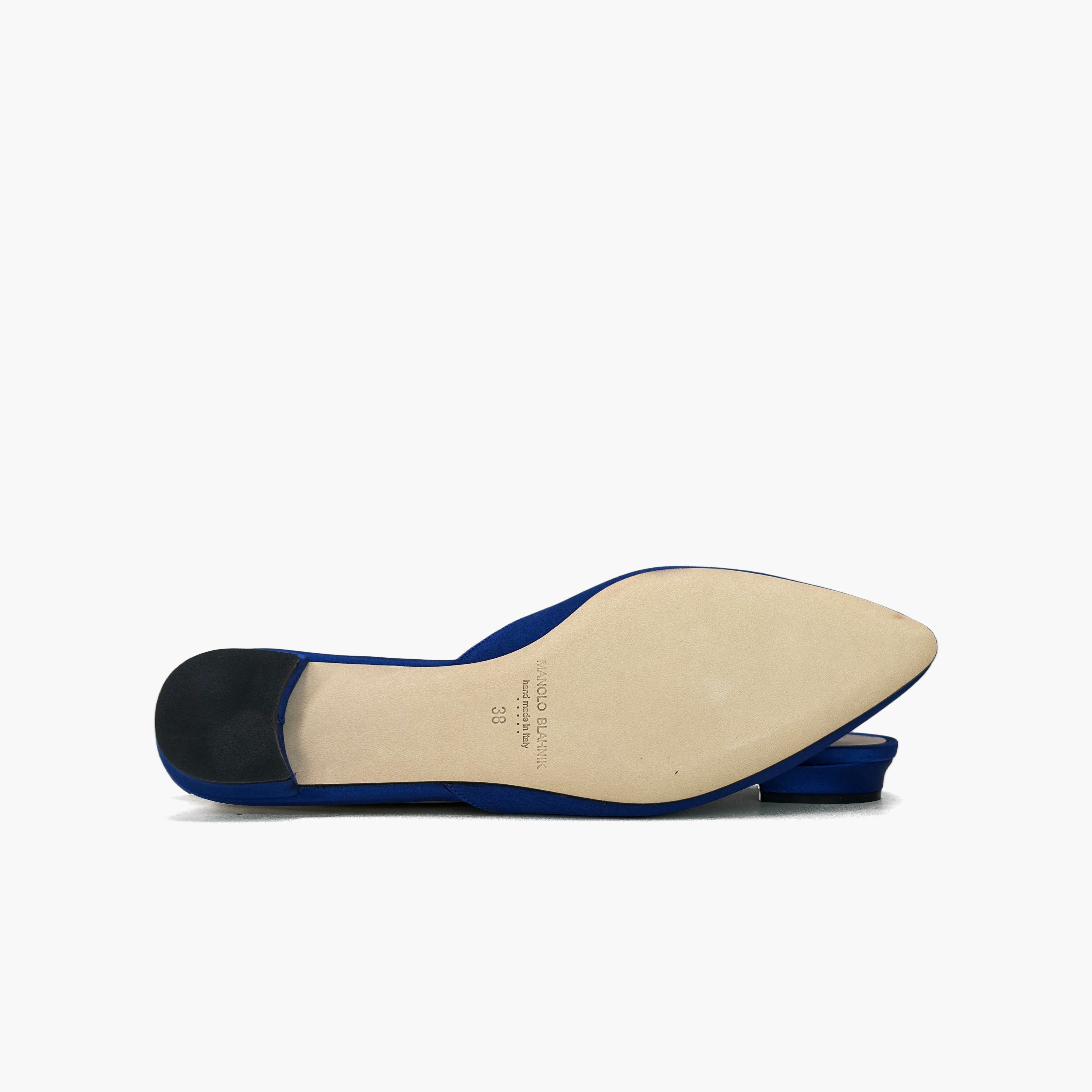 Manolo Blahnik Manolo Blahnik Crystal Buckle Satin Mules Size 38 Size US 8 / IT 38 - 7 Thumbnail