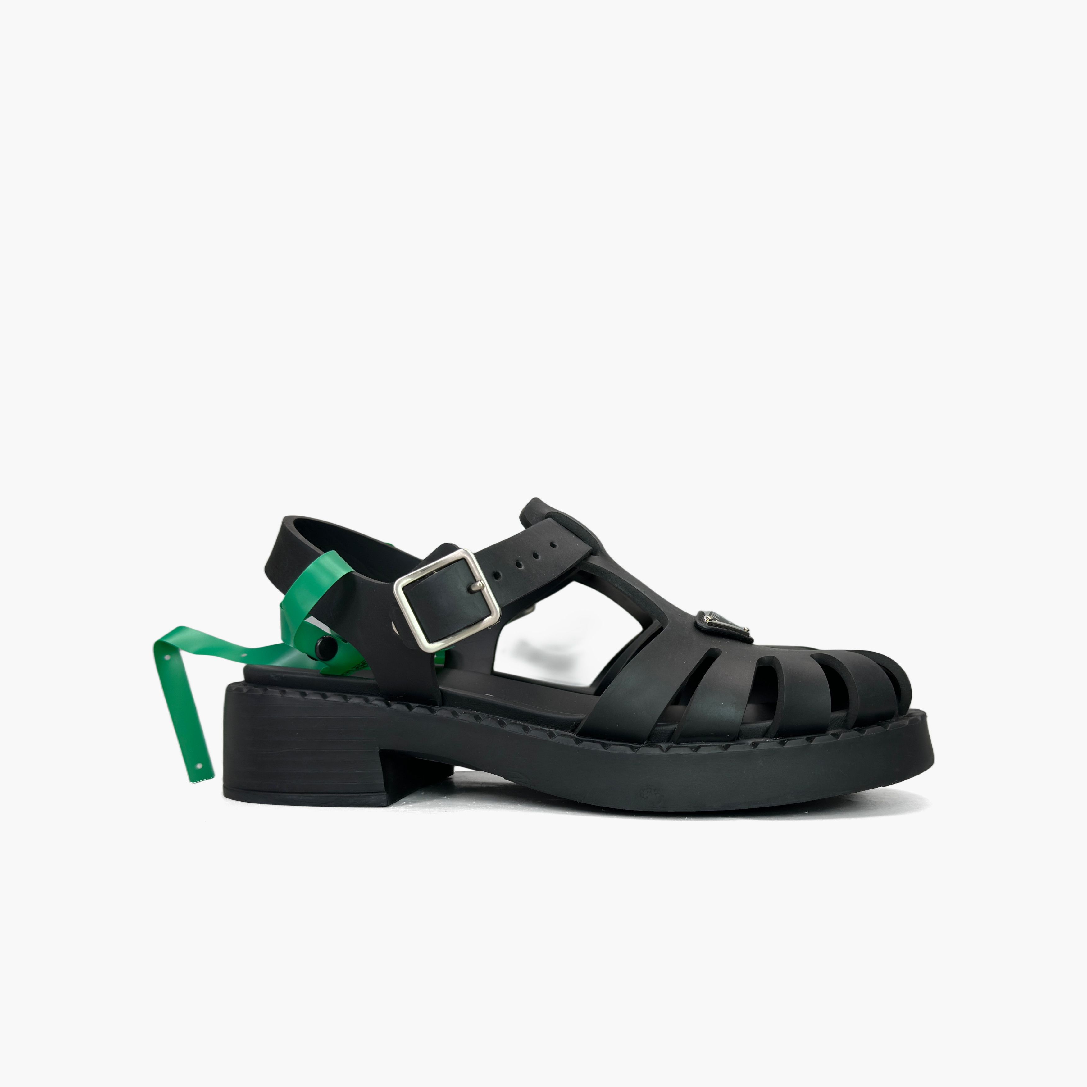 Prada Prada Logo Plaque Fisherman Sandals Size 37 Size US 7 / IT 37 - 4 Thumbnail