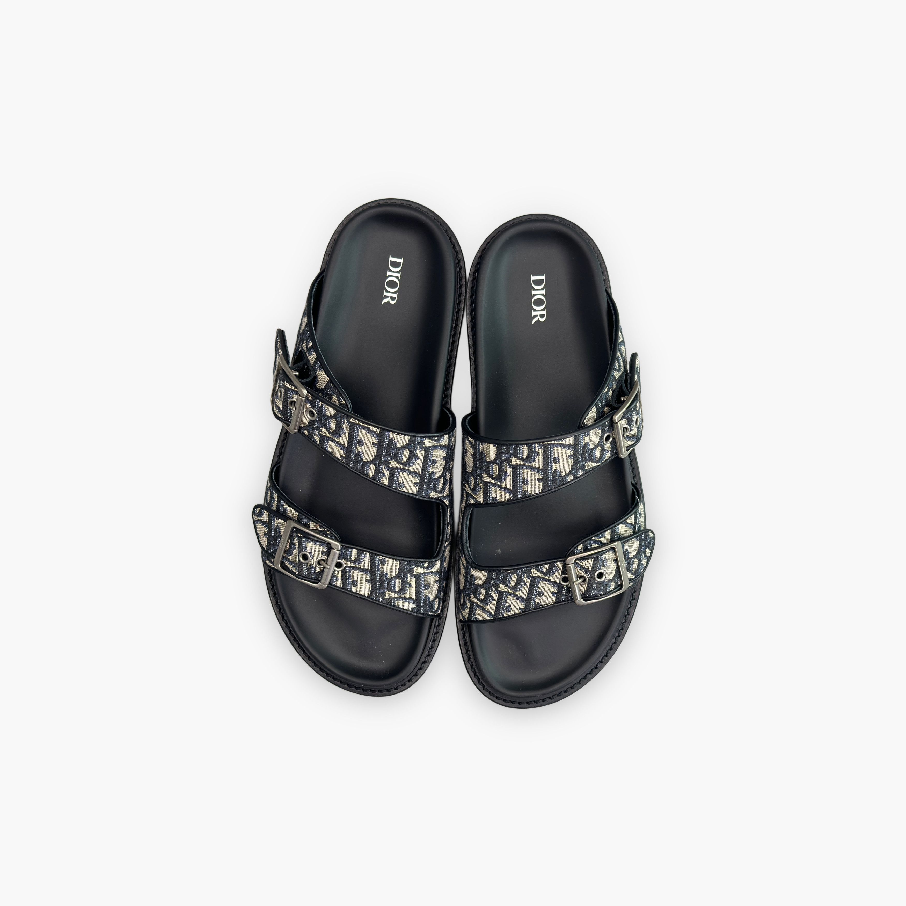 Dior Dior Oblique Aqua Sandals Size 12 Size US 12 / EU 45 - 9 Thumbnail