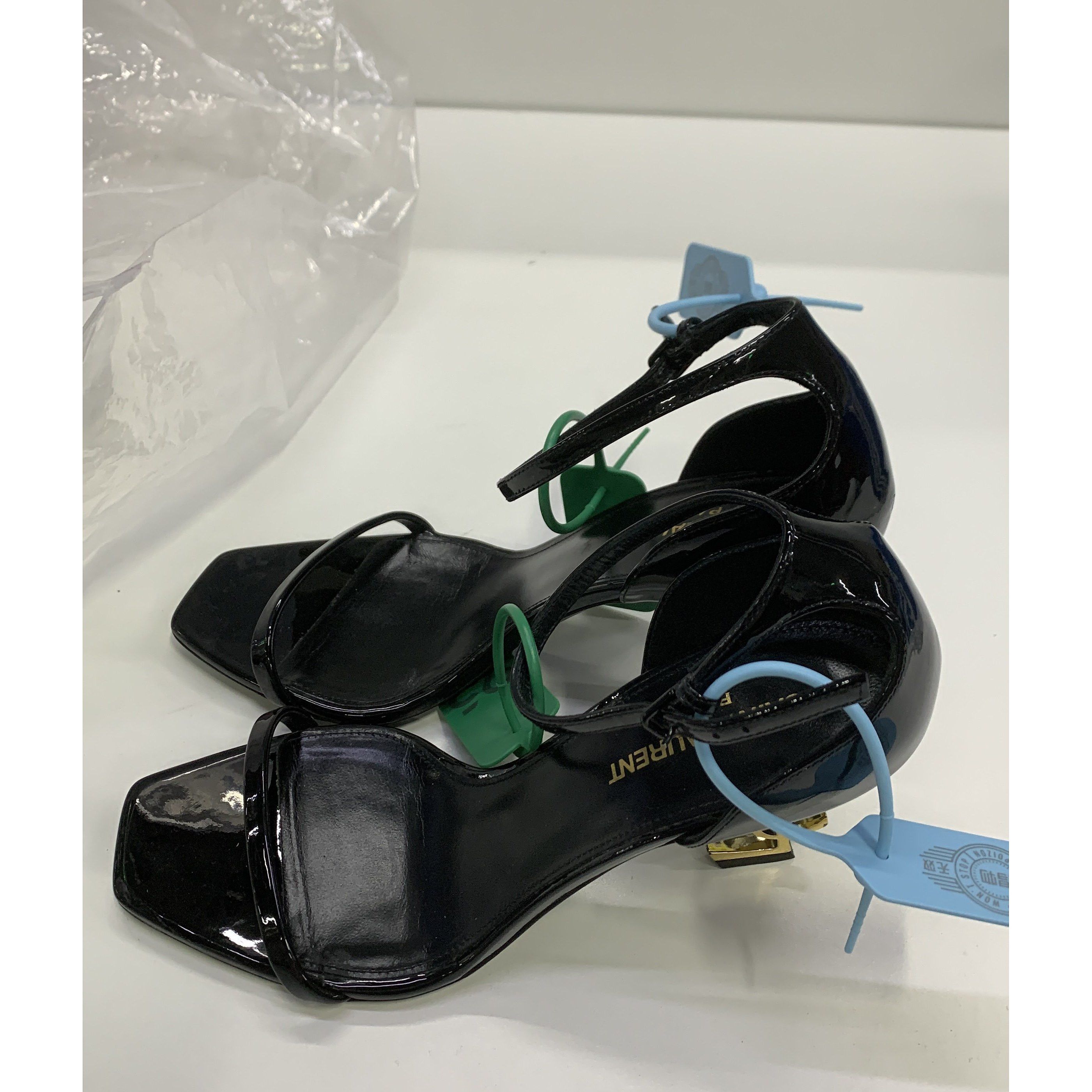 Saint Laurent Paris Saint Laurent Opyum Logo Heels Size 38 Size US 8 / IT 38 - 10 Thumbnail