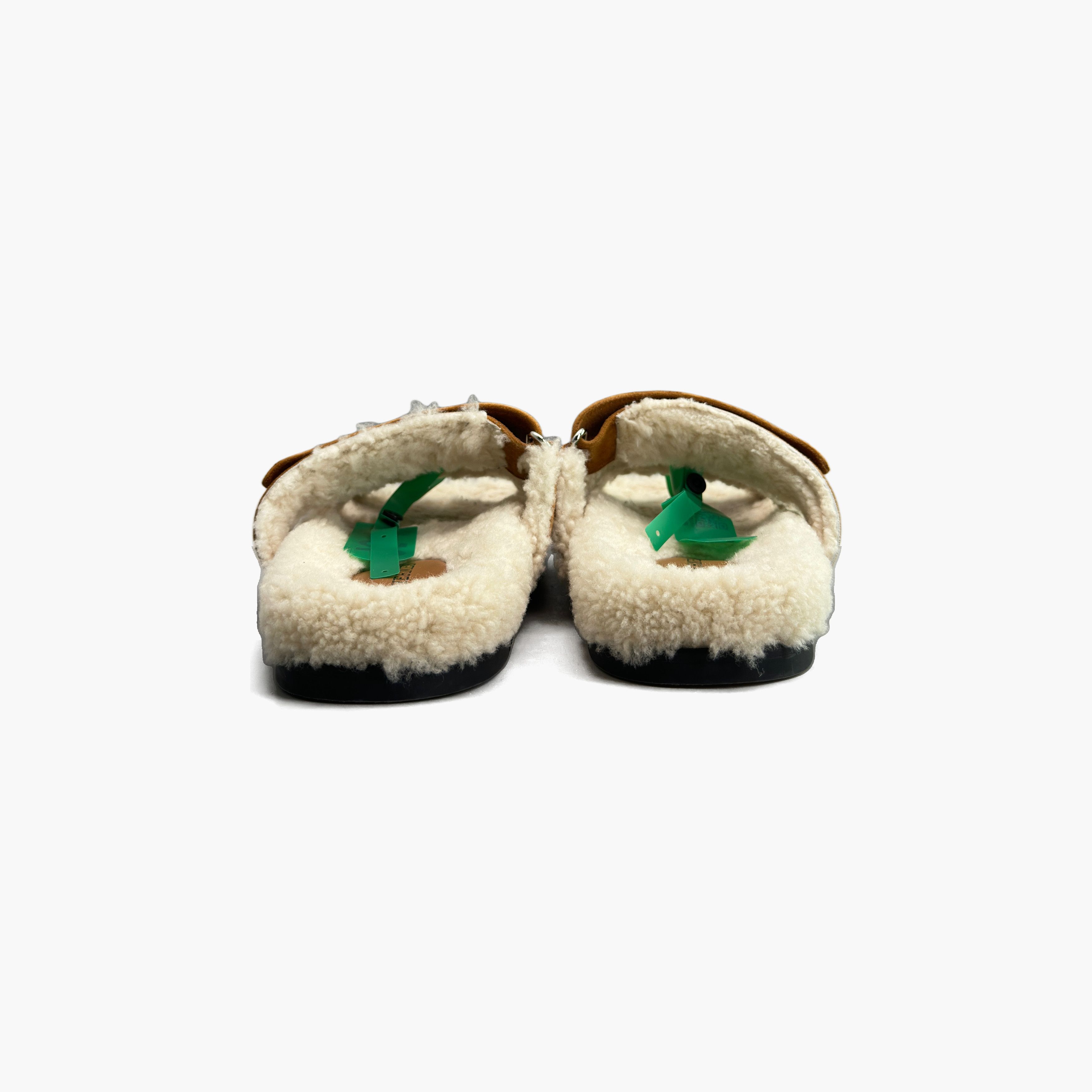 Hermes Hermes Chypre Shearling Sandals Size 36 Size US 5 / IT 35 - 6 Thumbnail