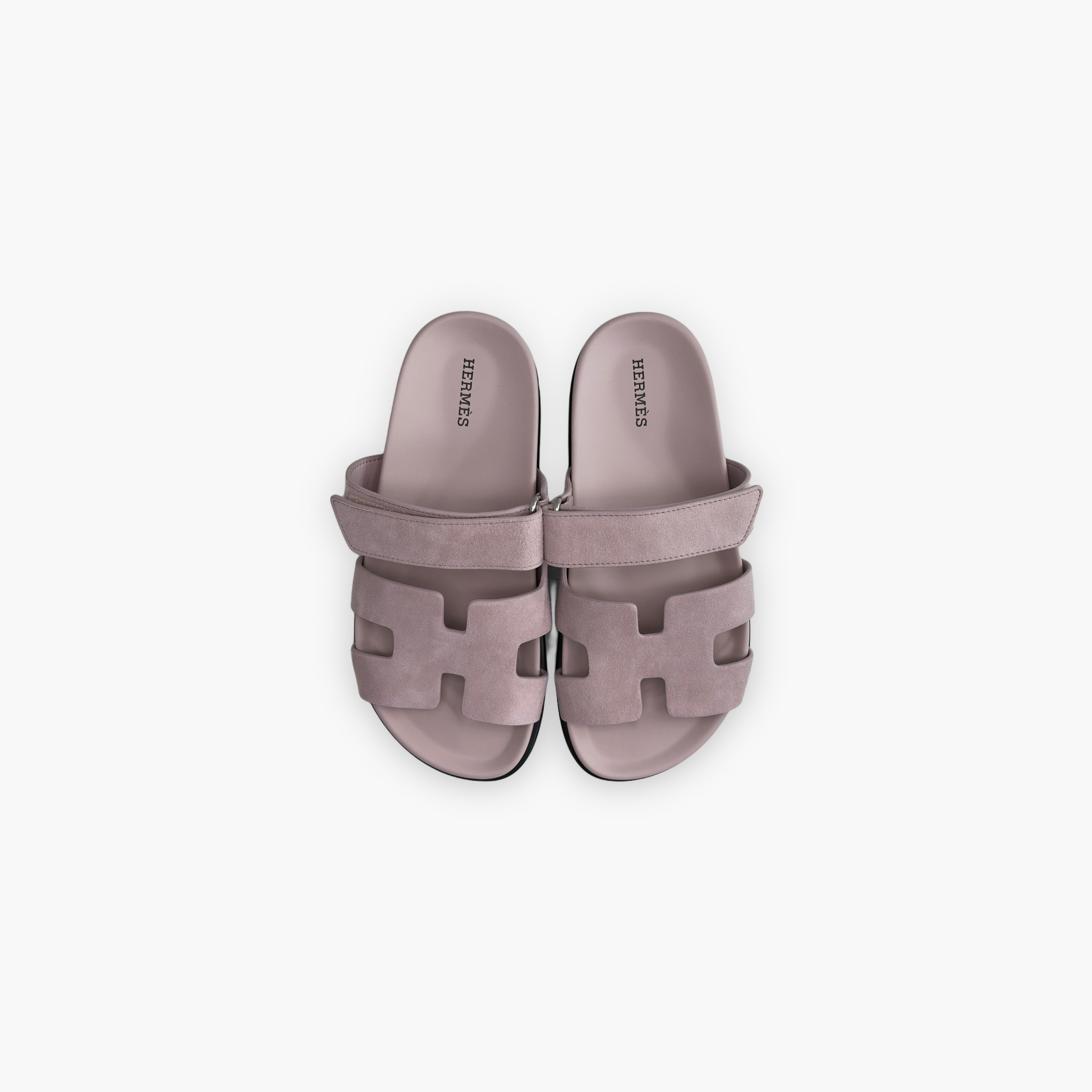 Hermes Hermès Suede Chypre Sandals Size 37 Size US 7 / IT 37 - 9 Thumbnail