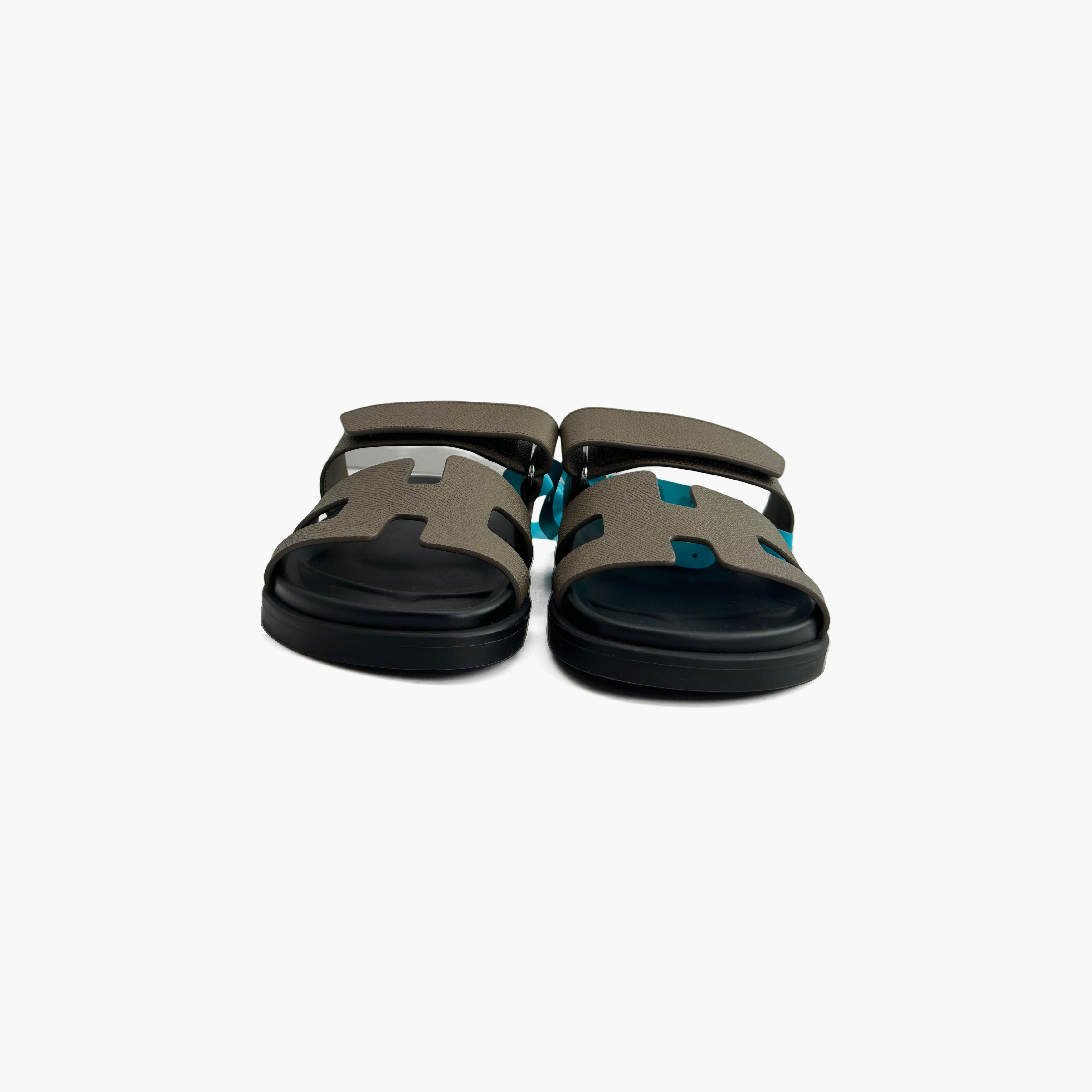 Hermes Hermes Chypre Sandals Etaupe Size 36.5 Size US 6.5 / IT 36.5 - 5 Thumbnail