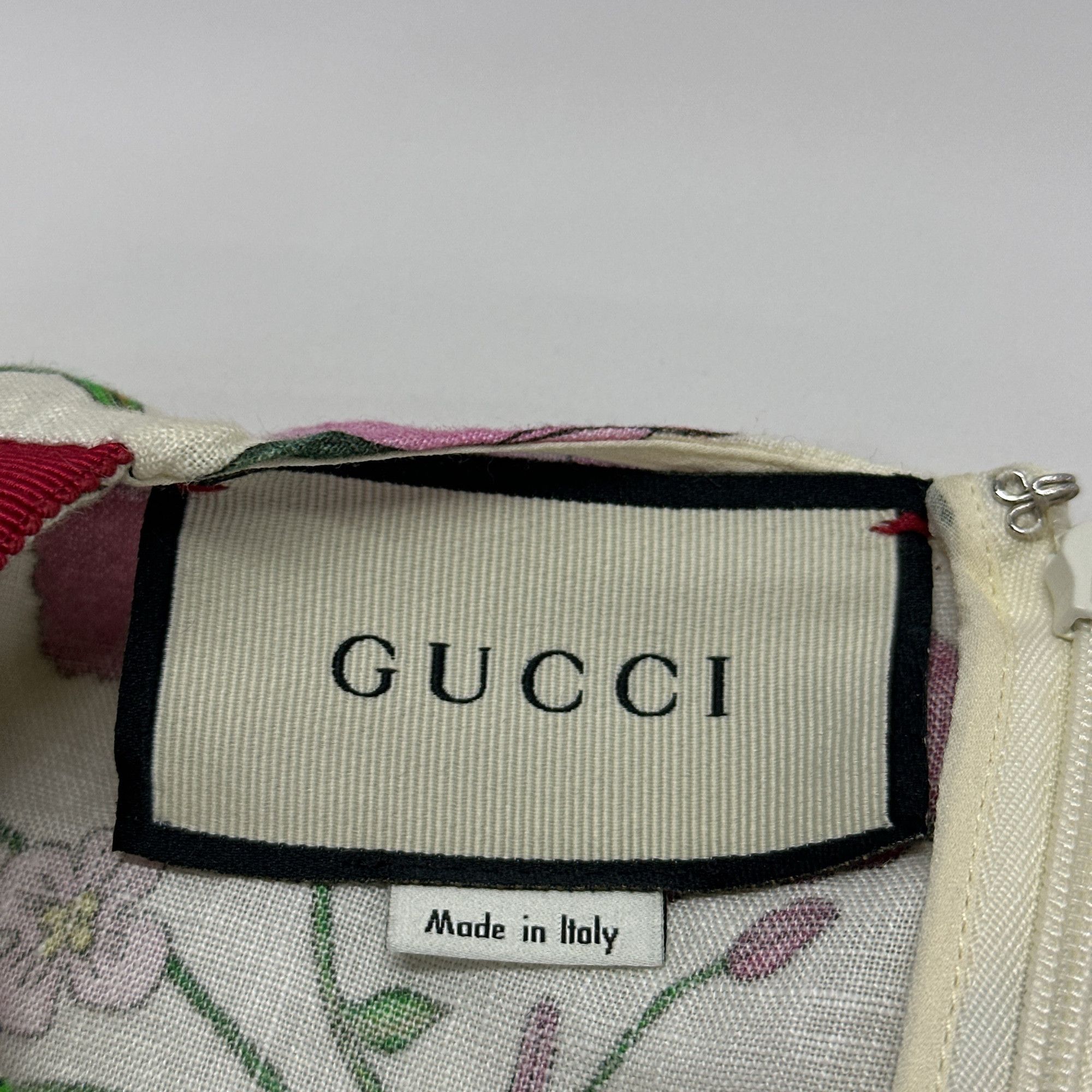 Gucci Gucci Floral Print Mini Dress Size 40 Size S / US 4 / IT 40 - 3 Thumbnail