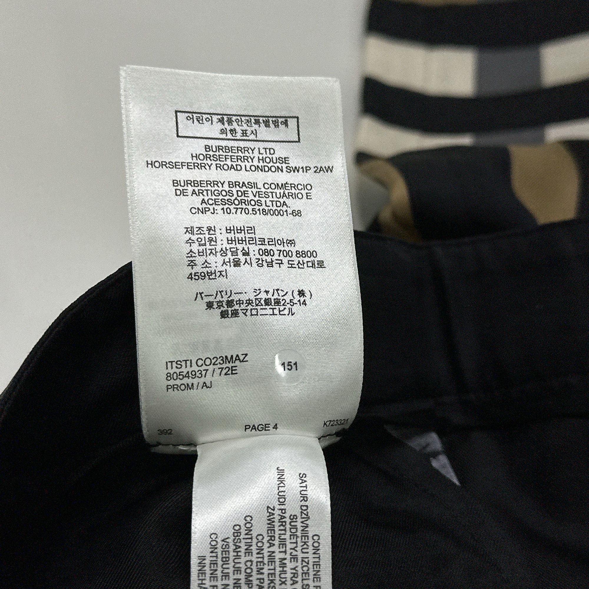 Burberry Burberry Check Silk Shorts Size 30 Size US 30 / EU 46 - 6 Thumbnail