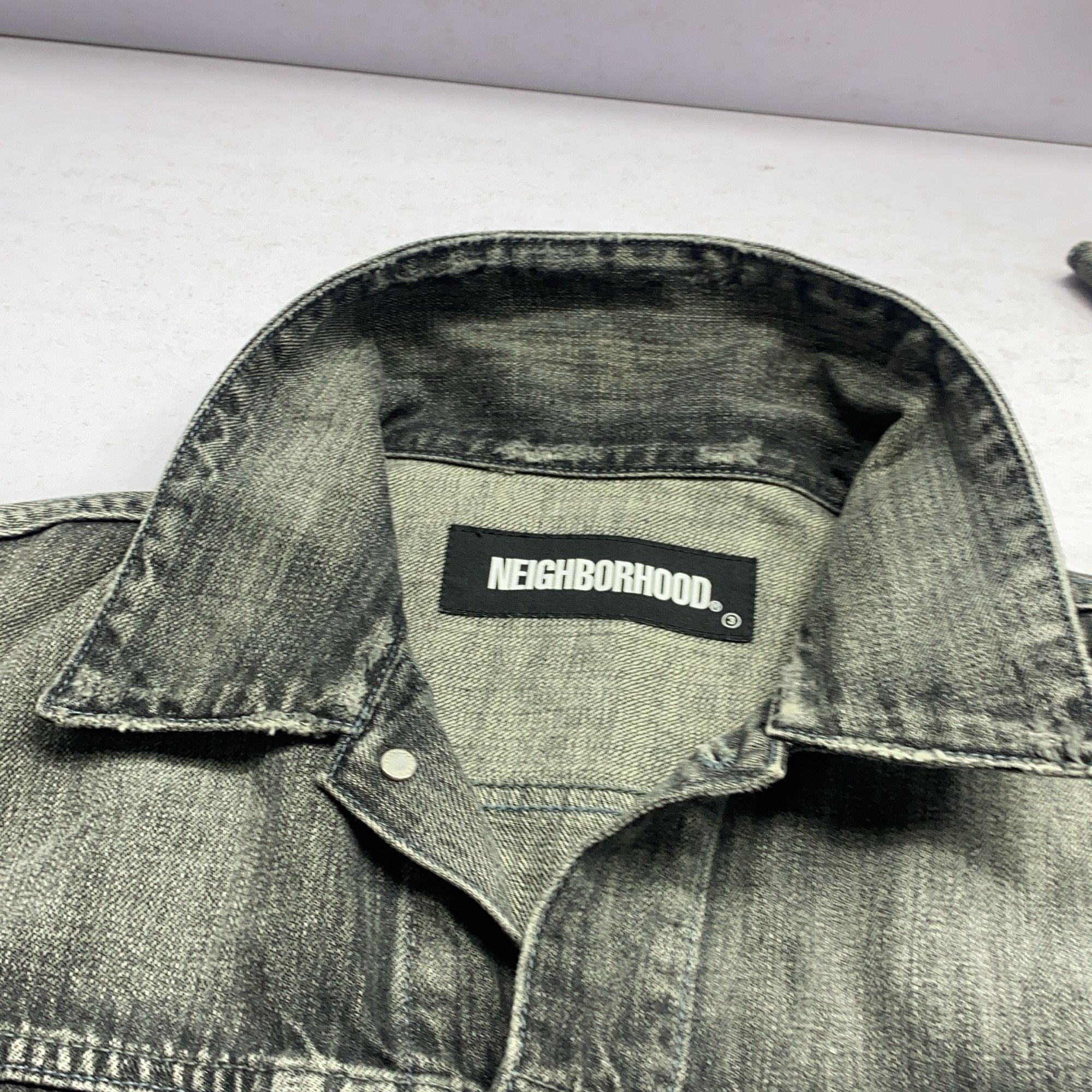 Neighborhood Neighborhood Savage Stockman Denim Jacket Size M Size US M / EU 48-50 / 2 - 8 Thumbnail