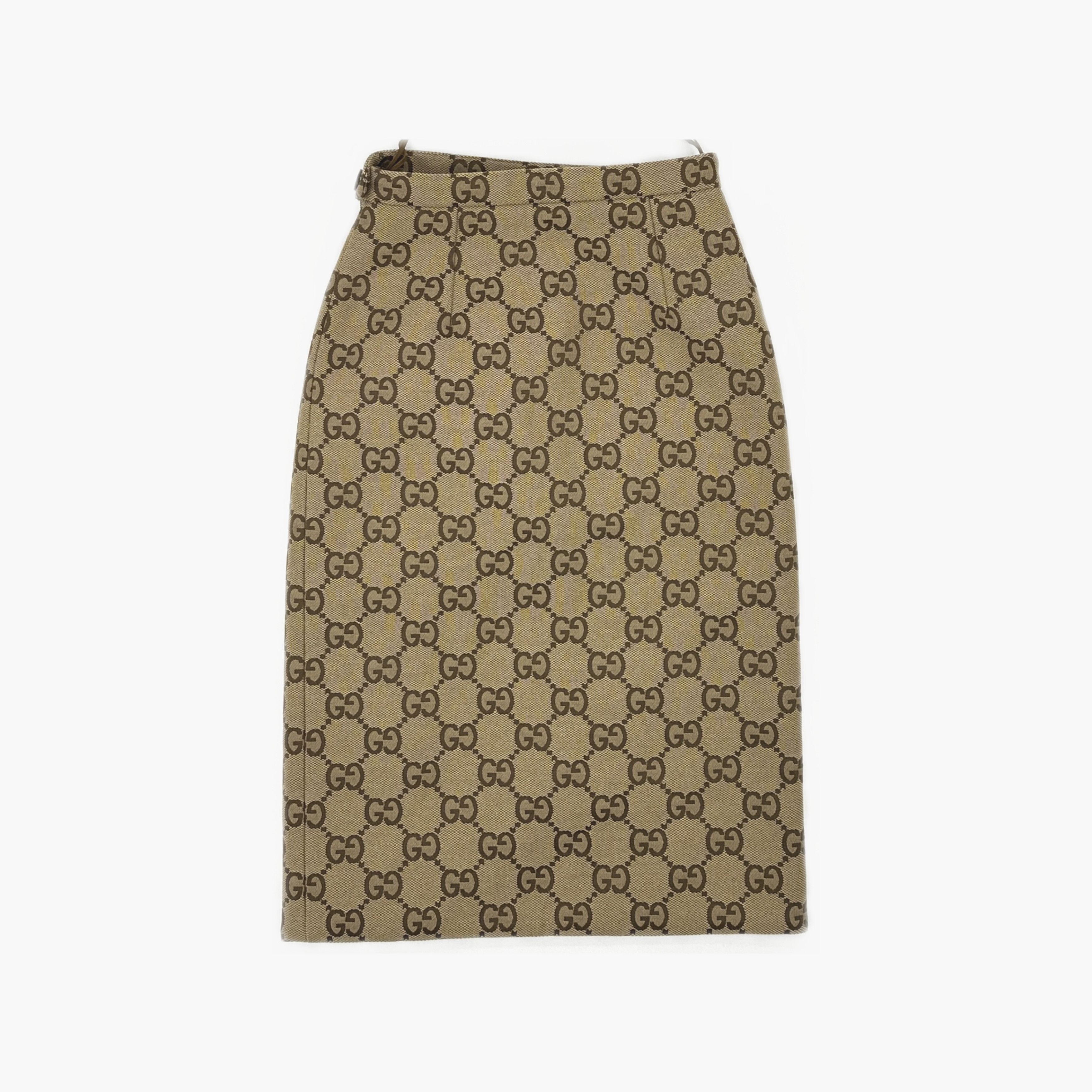 Gucci Gucci GG Monogram Midi Skirt Size 38 Size 26" / US 2 / IT 38 - 2 Thumbnail