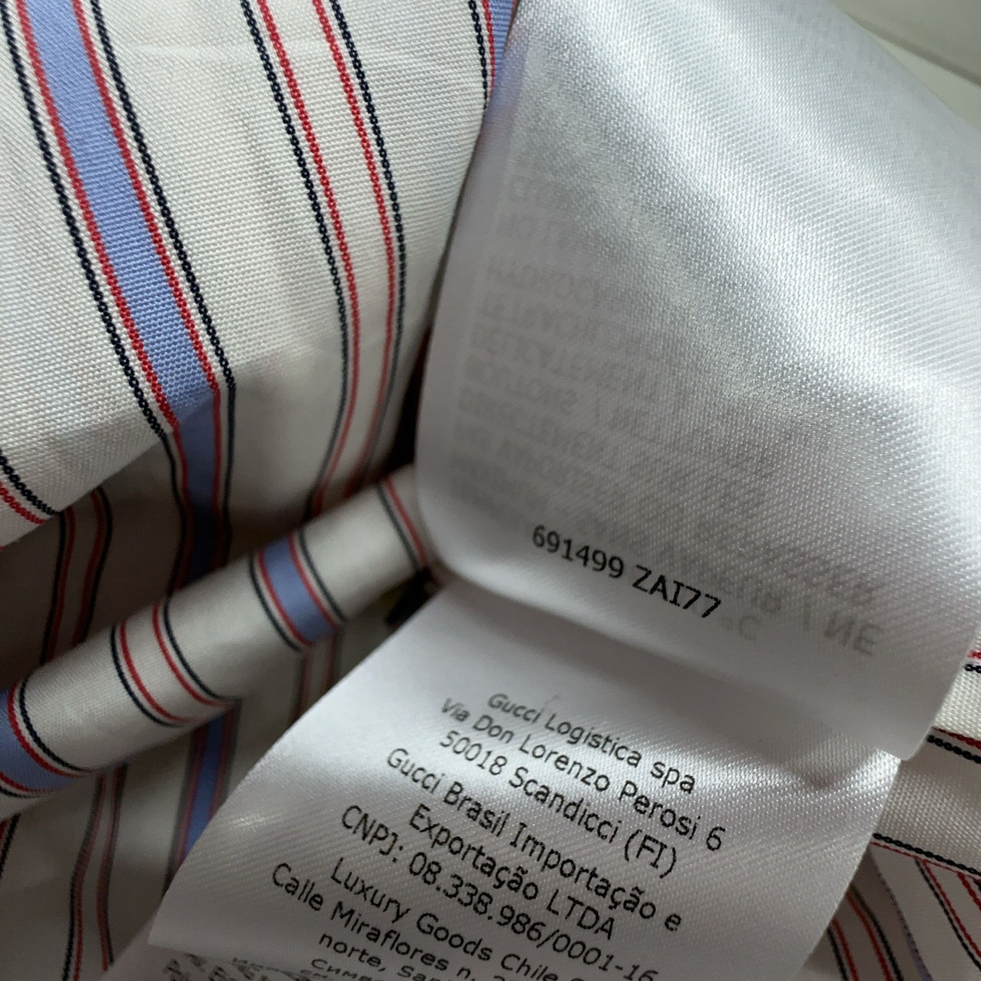 Gucci Gucci Embellished Stripe Shirt Dress Size 38 Size XS / US 0-2 / IT 36-38 - 3 Thumbnail