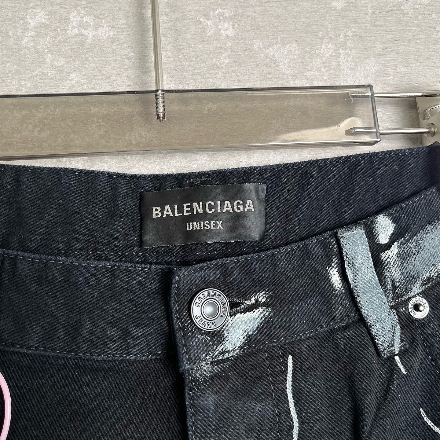 Balenciaga Balenciaga Graffiti Print Denim Jeans Size M Size US 32 / EU 48 - 3 Thumbnail