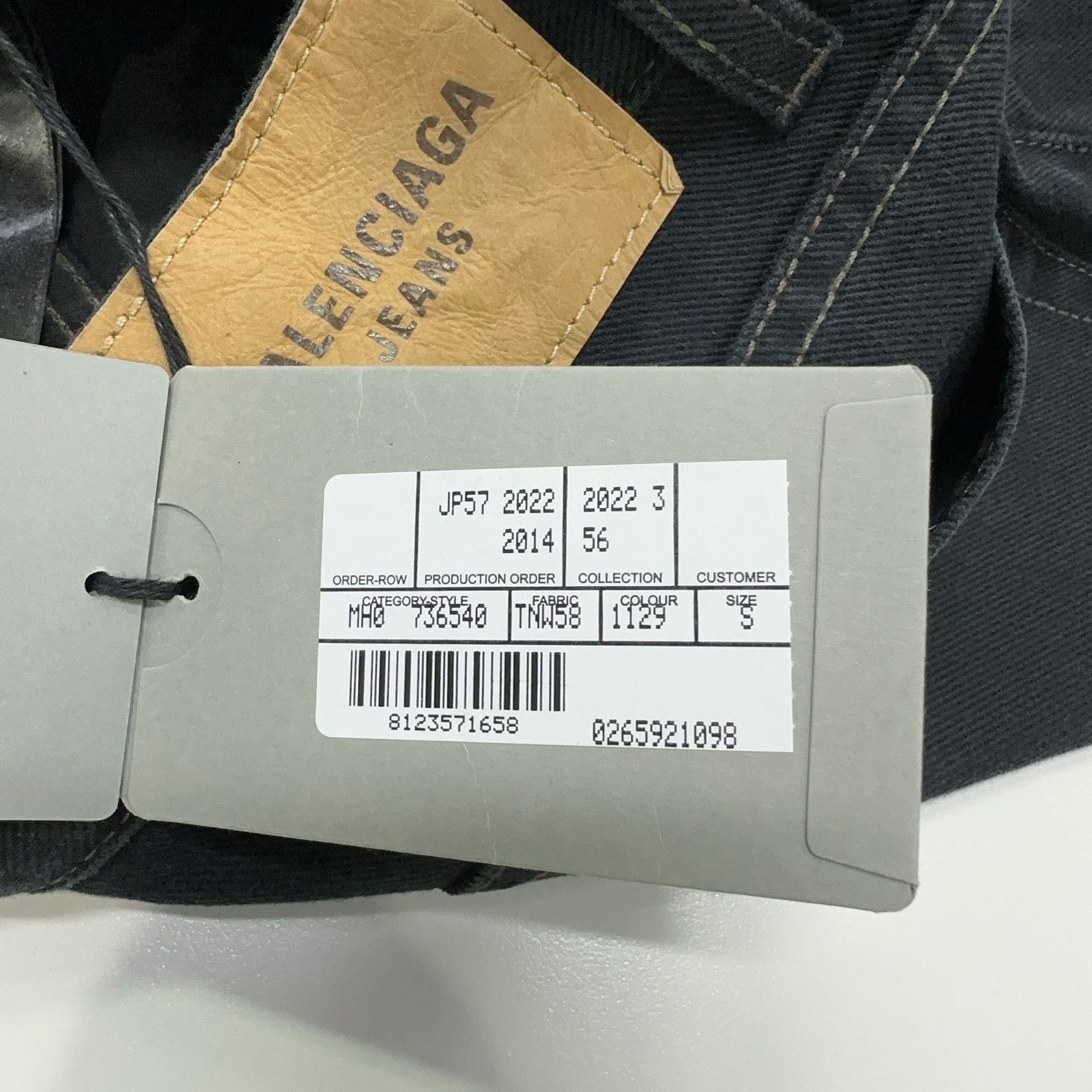 Balenciaga Balenciaga Embellished Cat Denim Jeans Size 27 Size US 27 - 5 Thumbnail
