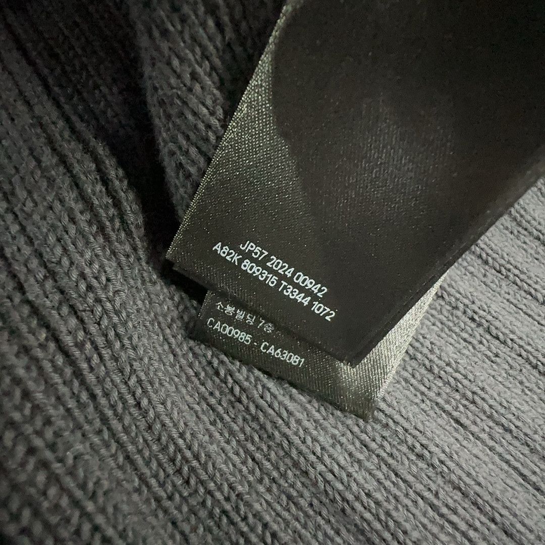 Balenciaga Balenciaga Ribbed Zip Up Hoodie Size L Size US L / EU 52-54 / 3 - 3 Thumbnail