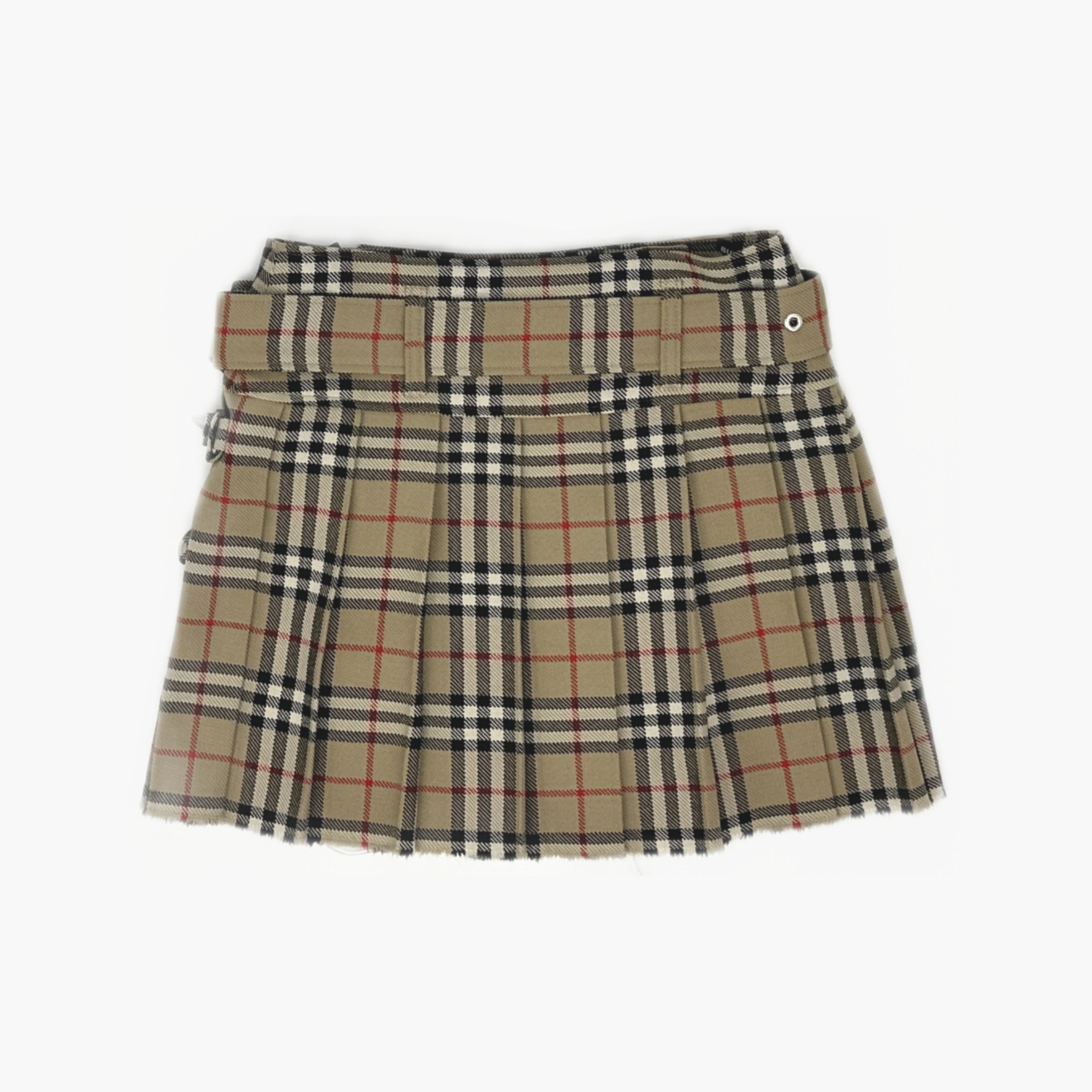 Burberry Burberry Check Pleated Mini Skirt IT 34 Size 24" / US 00 / IT 34 - 2 Thumbnail