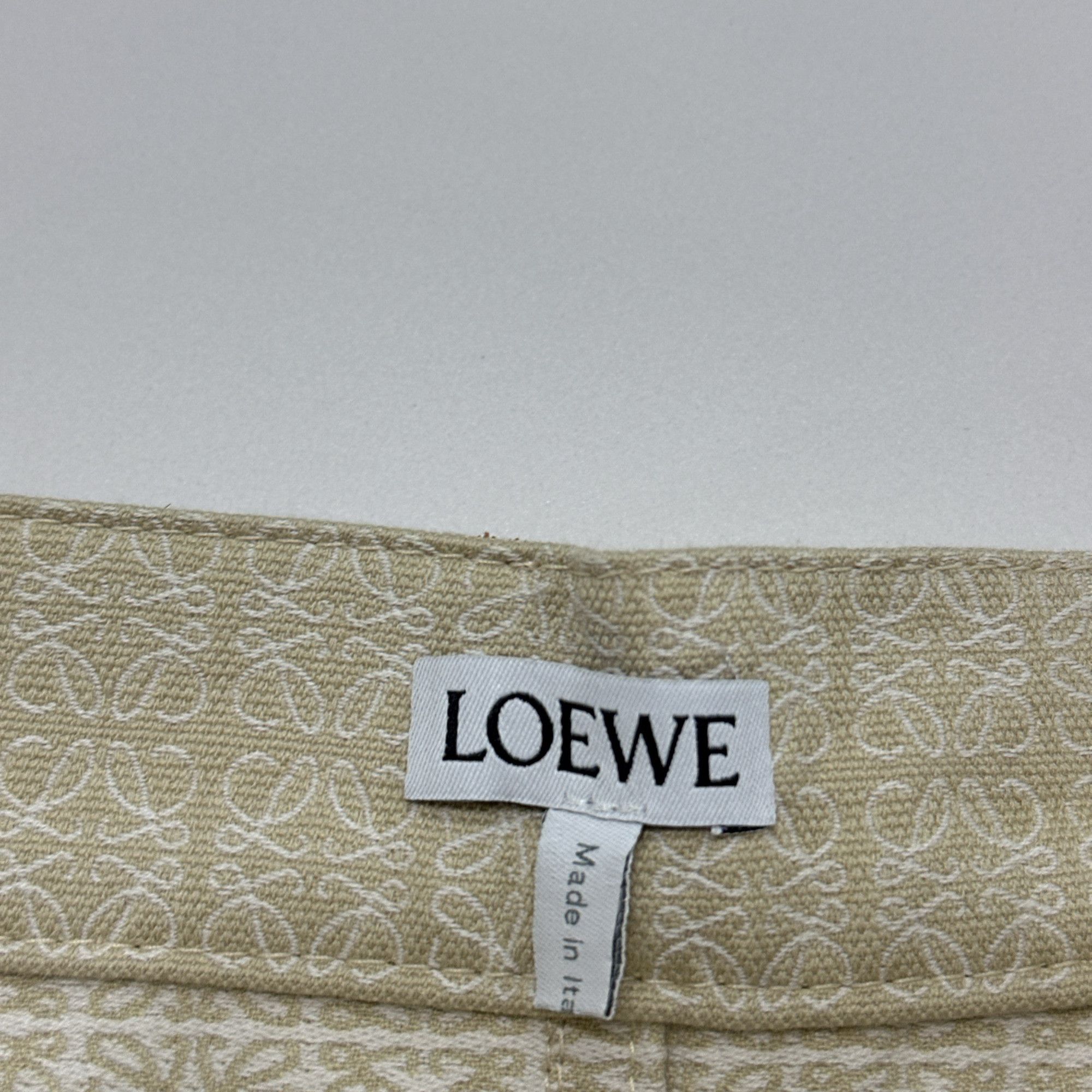 Loewe Loewe Anagram Jacquard Mini Skirt Size 34 Size 24" / US 00 / IT 34 - 4 Thumbnail