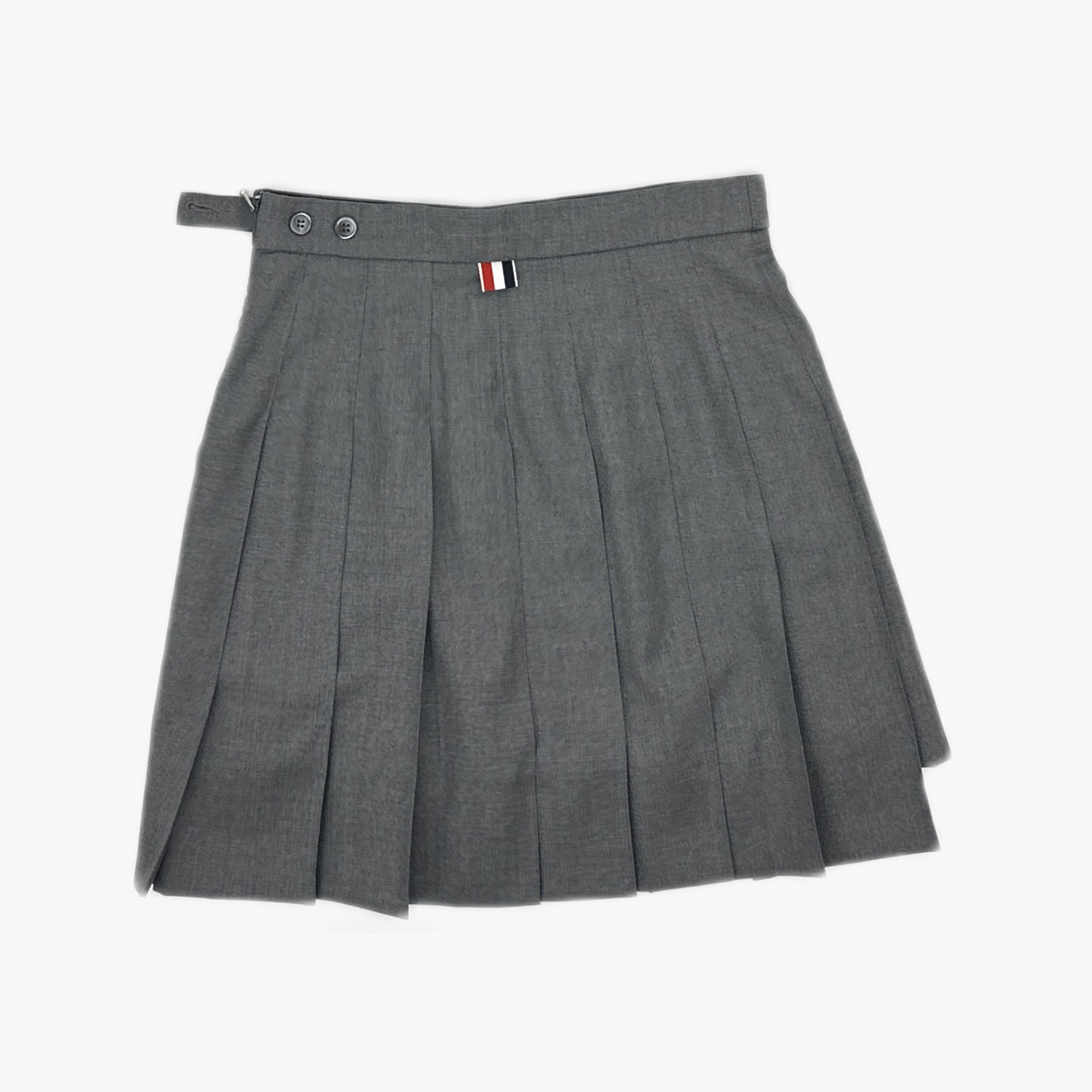 Thom Browne Thom Browne Pleated Mini Skirt Size 40 Size 27" / US 4 / IT 40 - 2 Thumbnail