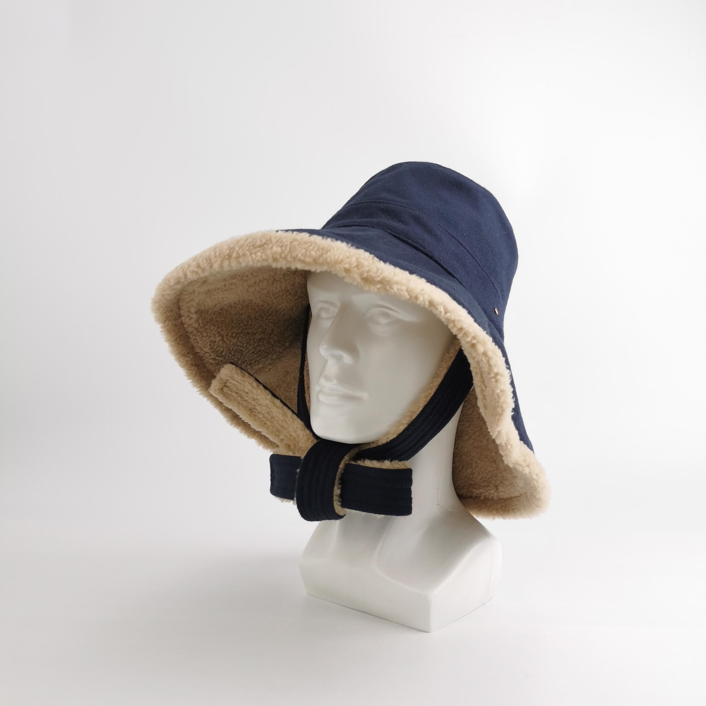 Gucci Gucci Shearling Trim Double G Bucket Hat Size ONE SIZE - 2 Thumbnail