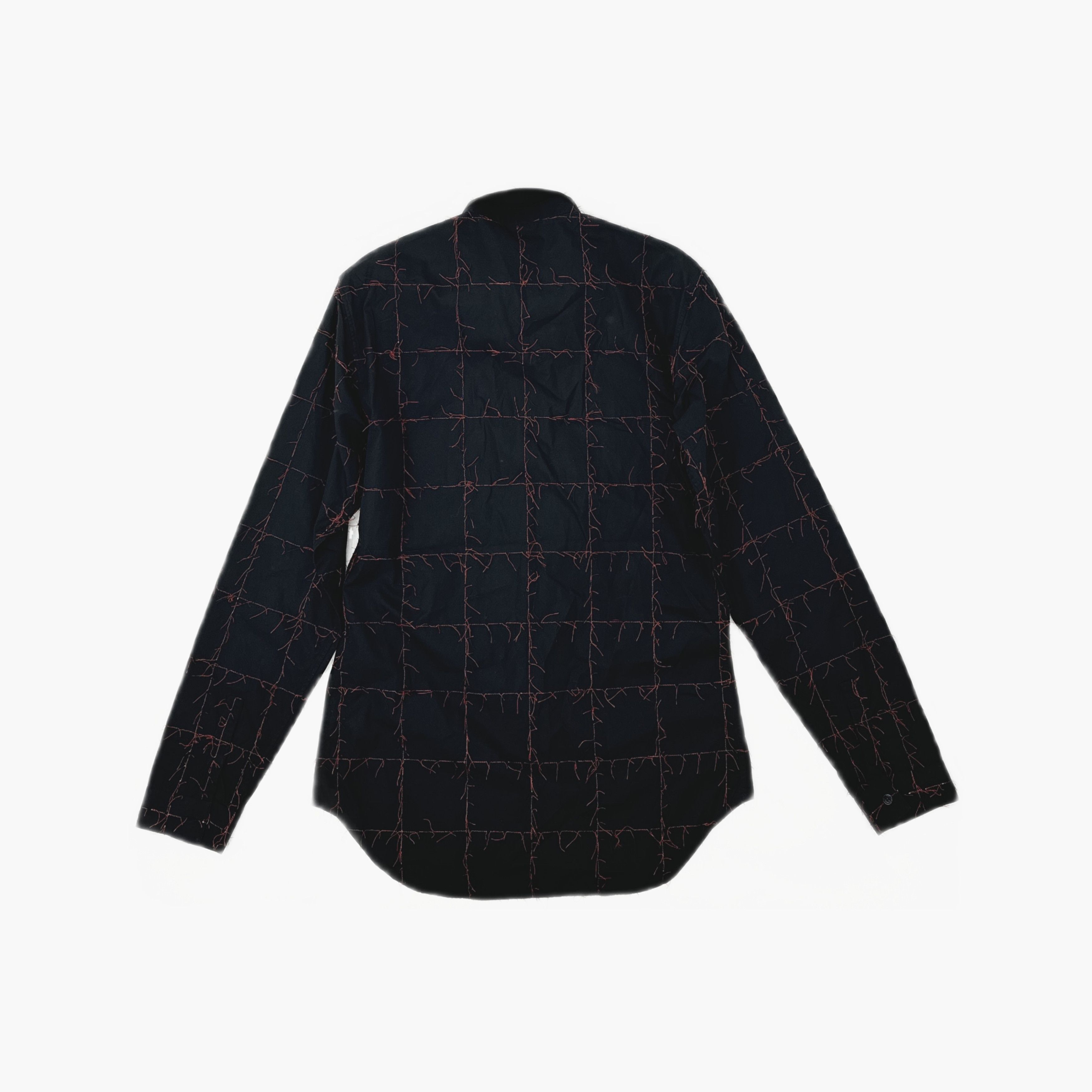 Dior Dior Red Thread Grid Button Up Shirt Size S Size US S / EU 44-46 / 1 - 2 Thumbnail